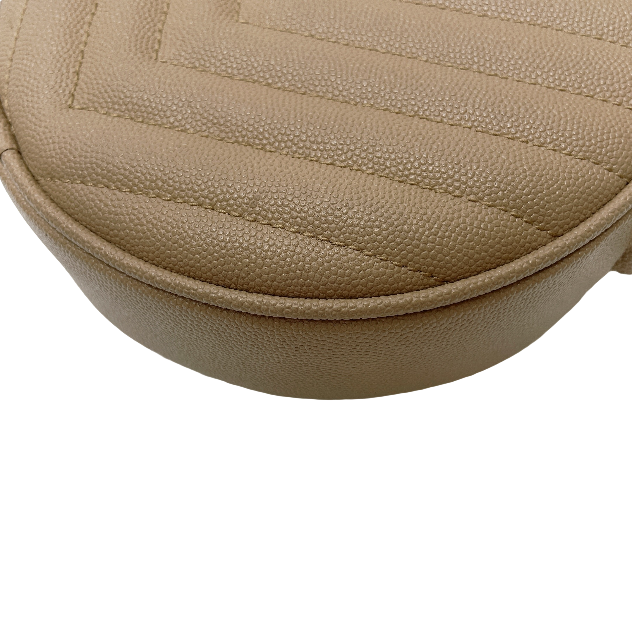 YSL ROUND VINYLE CAMERA BAG
