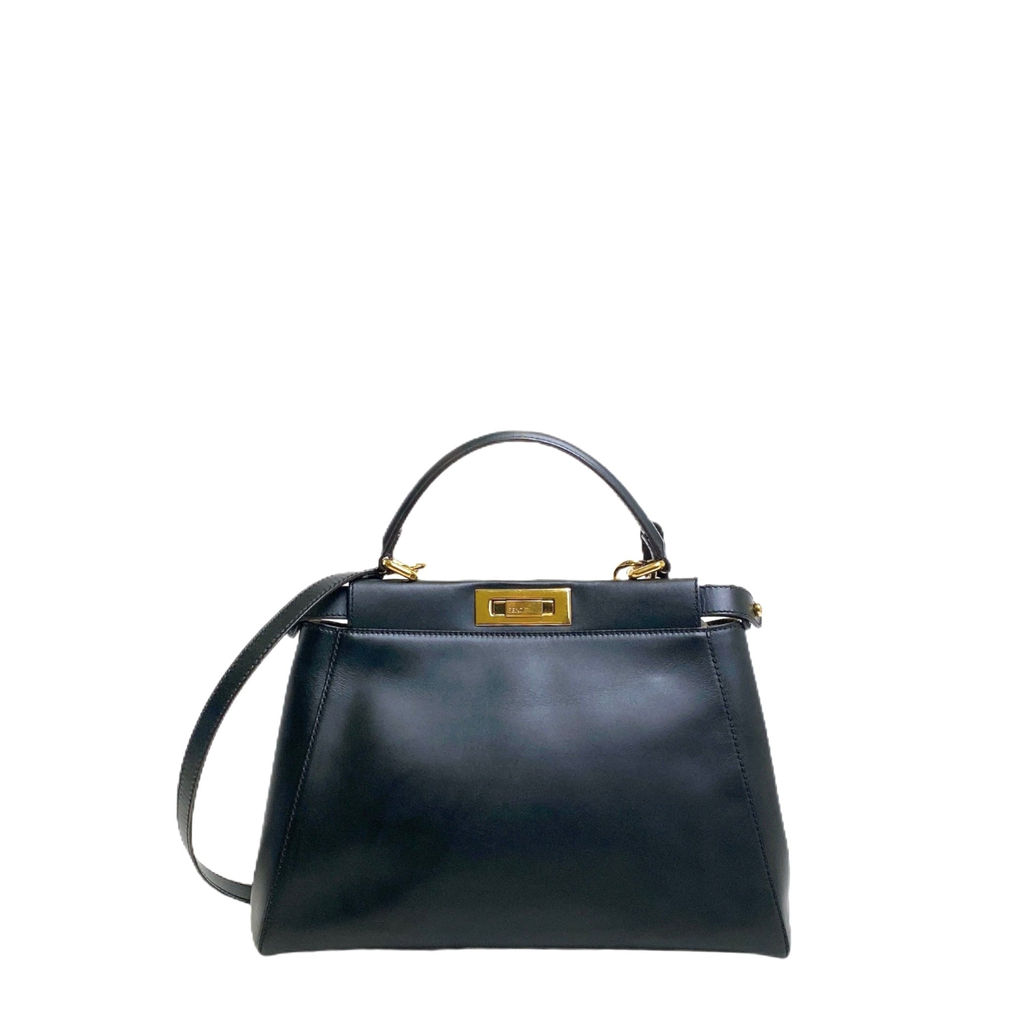 FENDI PEEKABOO MEDIUM IN BLACK