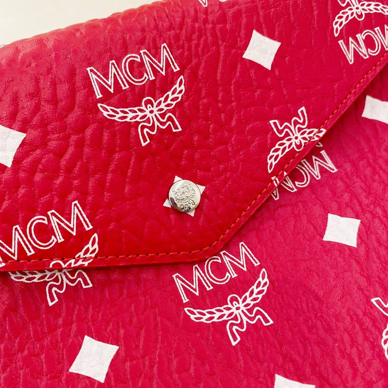 MCM Red Pouch