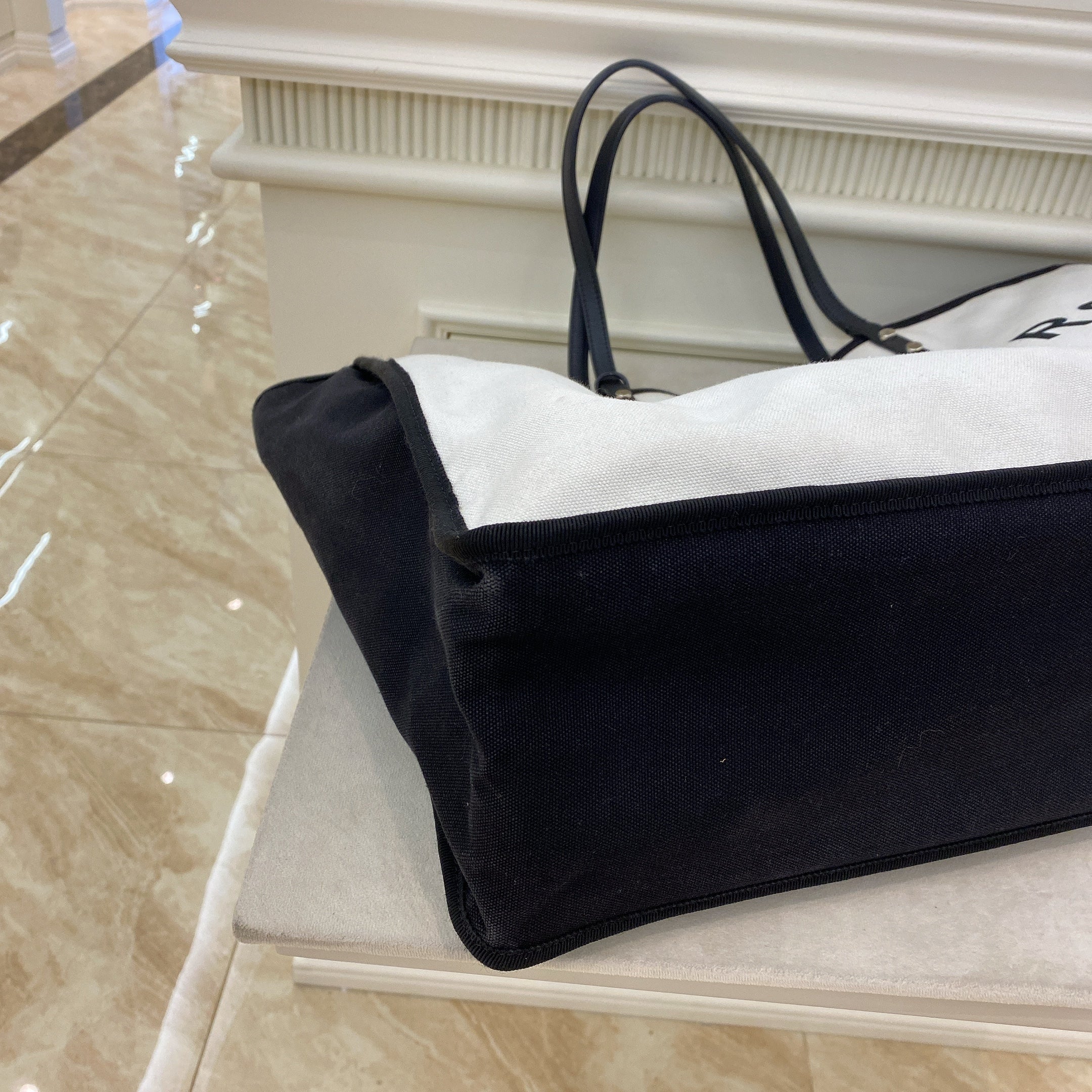 Chanel Lady First Canvas Tote