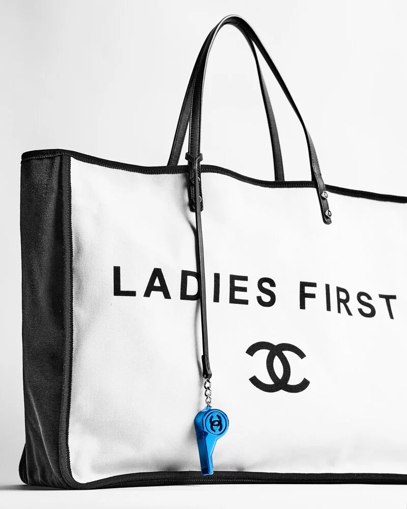 Chanel Lady First Canvas Tote