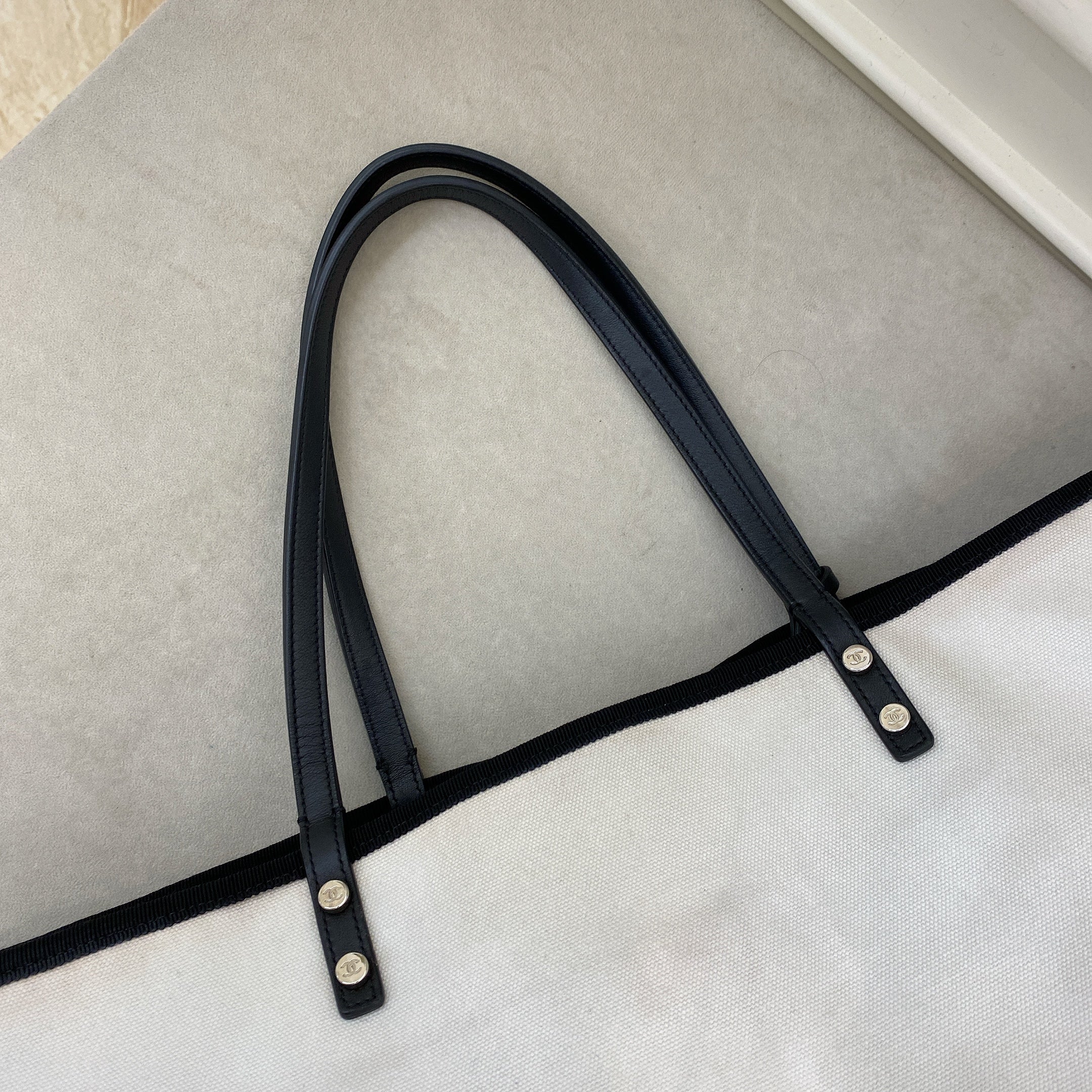 Chanel Lady First Canvas Tote