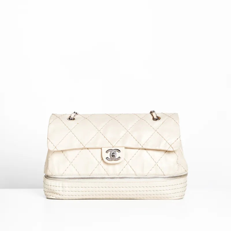 Chanel Quilted Expandable Ligne Flap Bag