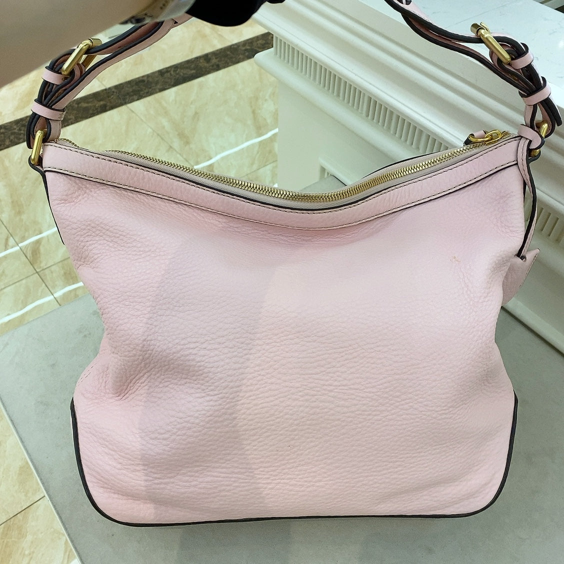 MCM Pink Hobo