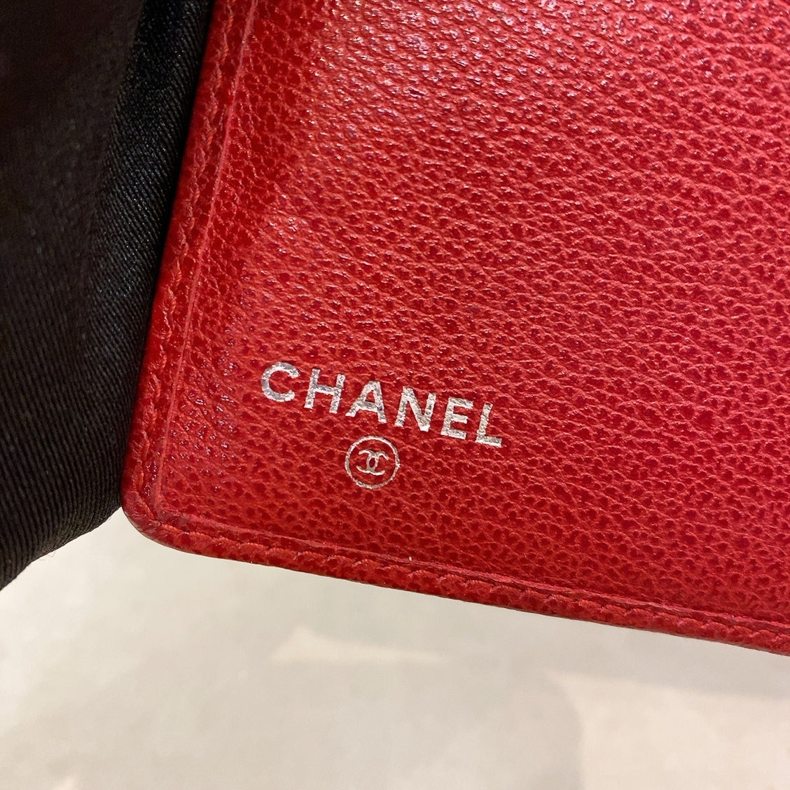 Chanel Camellia Red Wallet