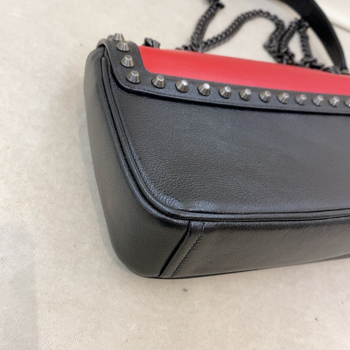 Prada Studded Crossbody Sling Bag