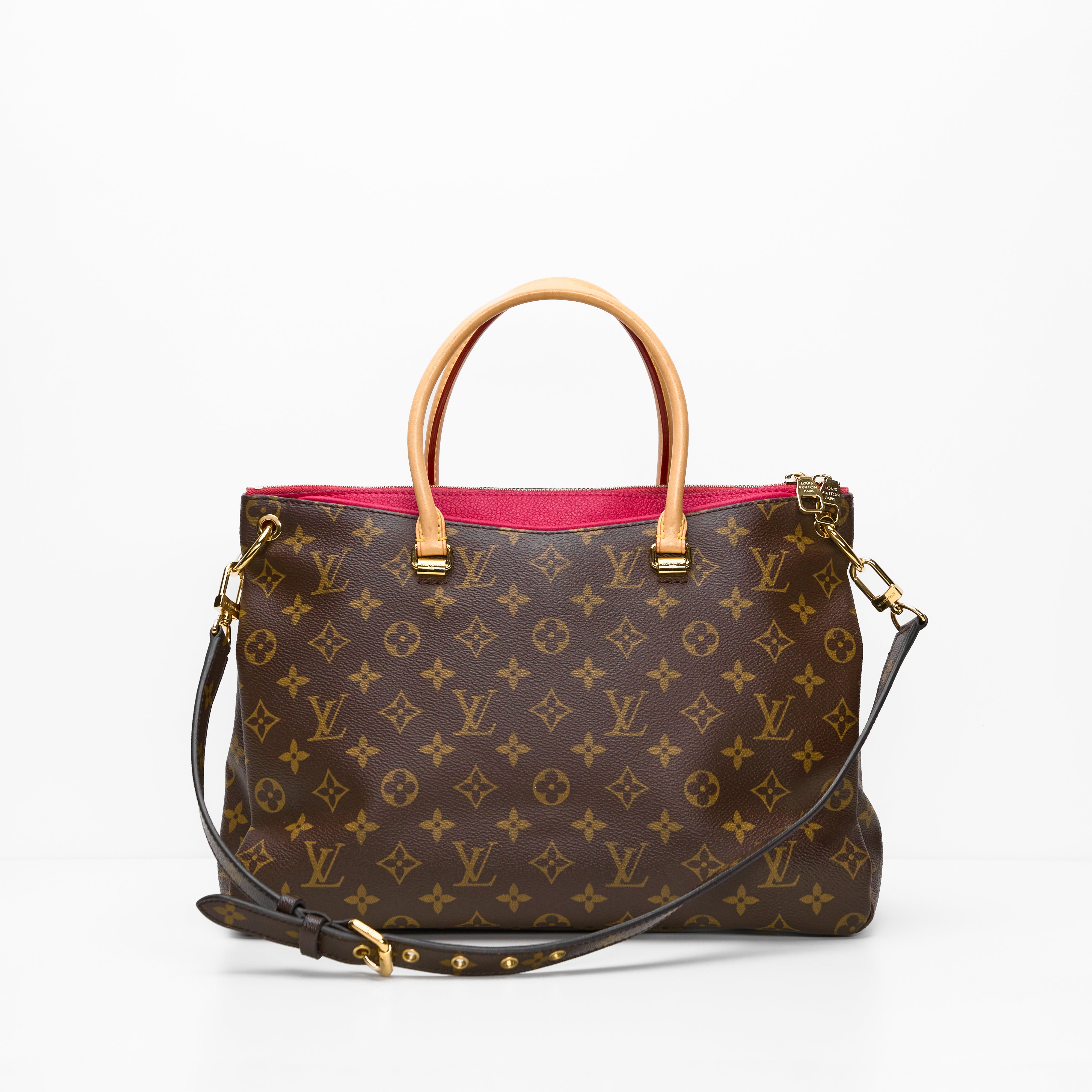 LV Monogram Pallas MM