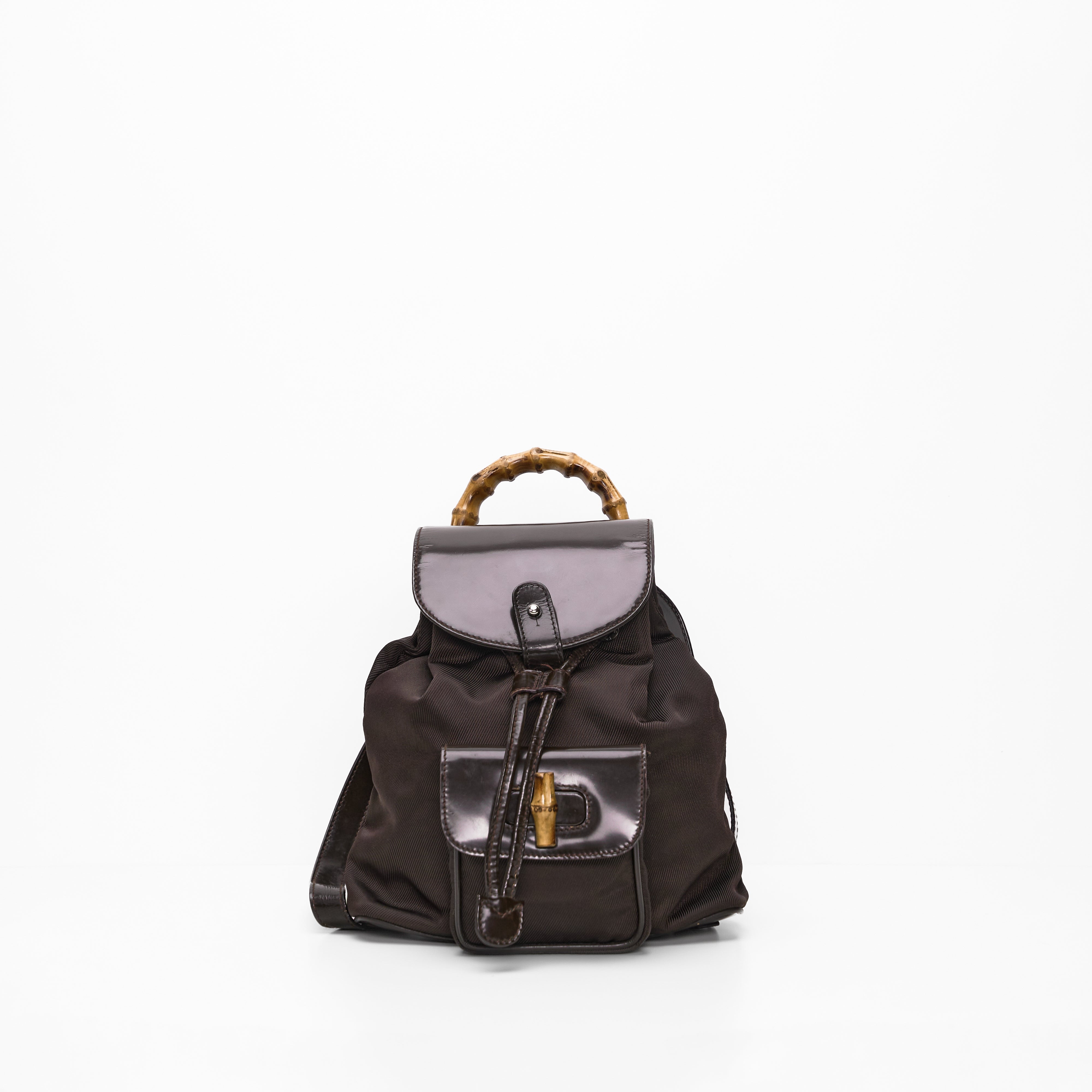 Gucci Bamboo Mini Backpack