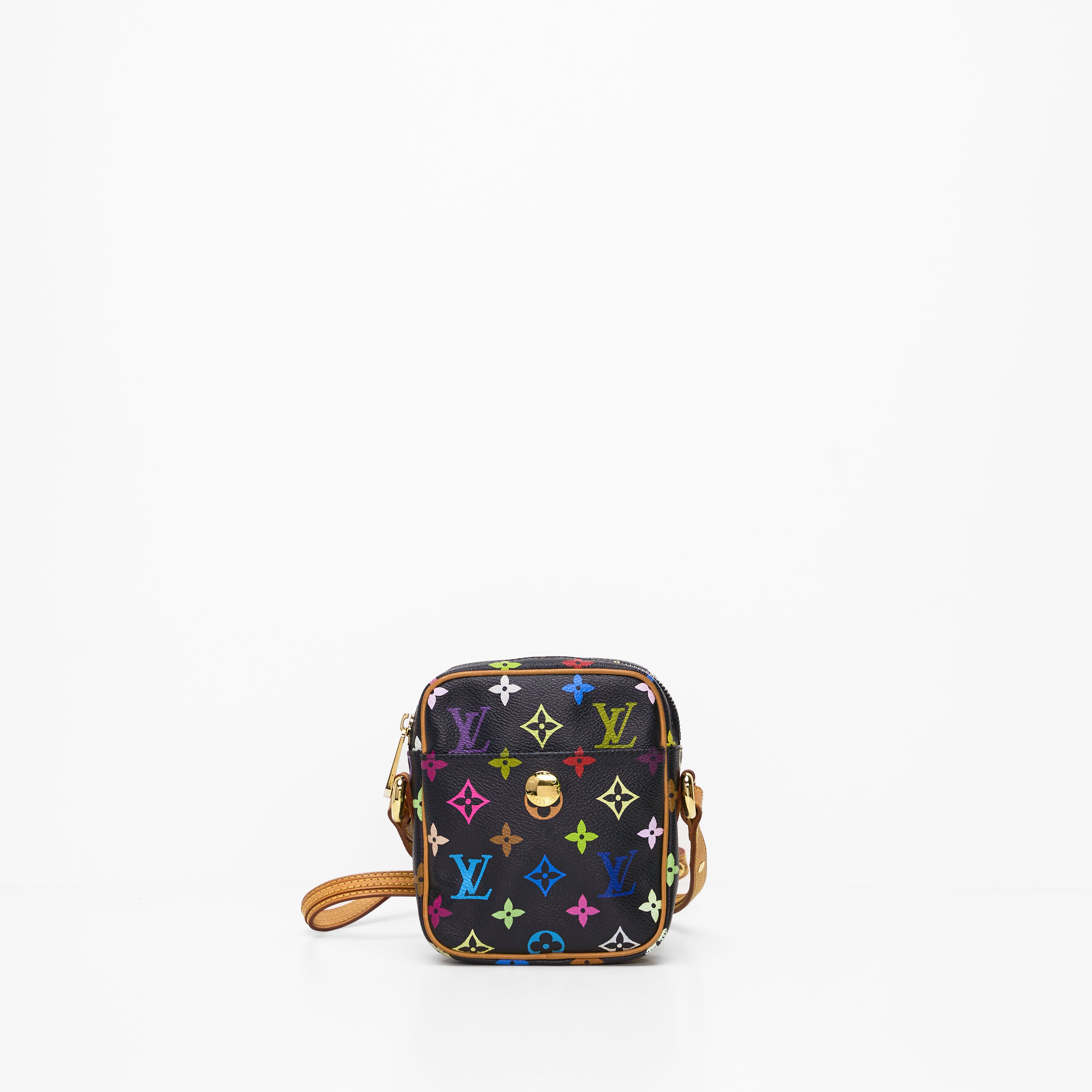 LV x Murakami Multicolor Monogram Rift Crossody