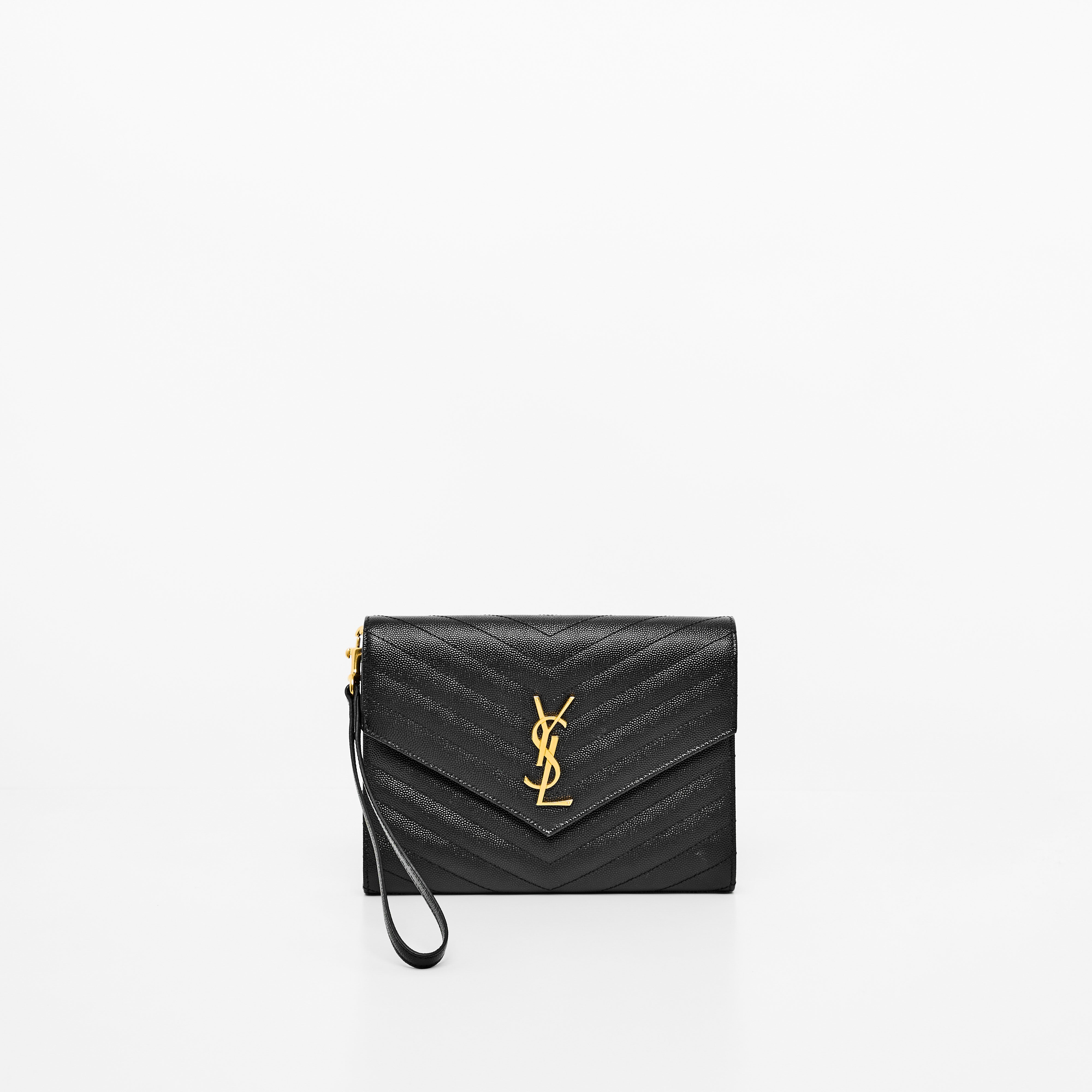 YSL  POUCH IN BLACK