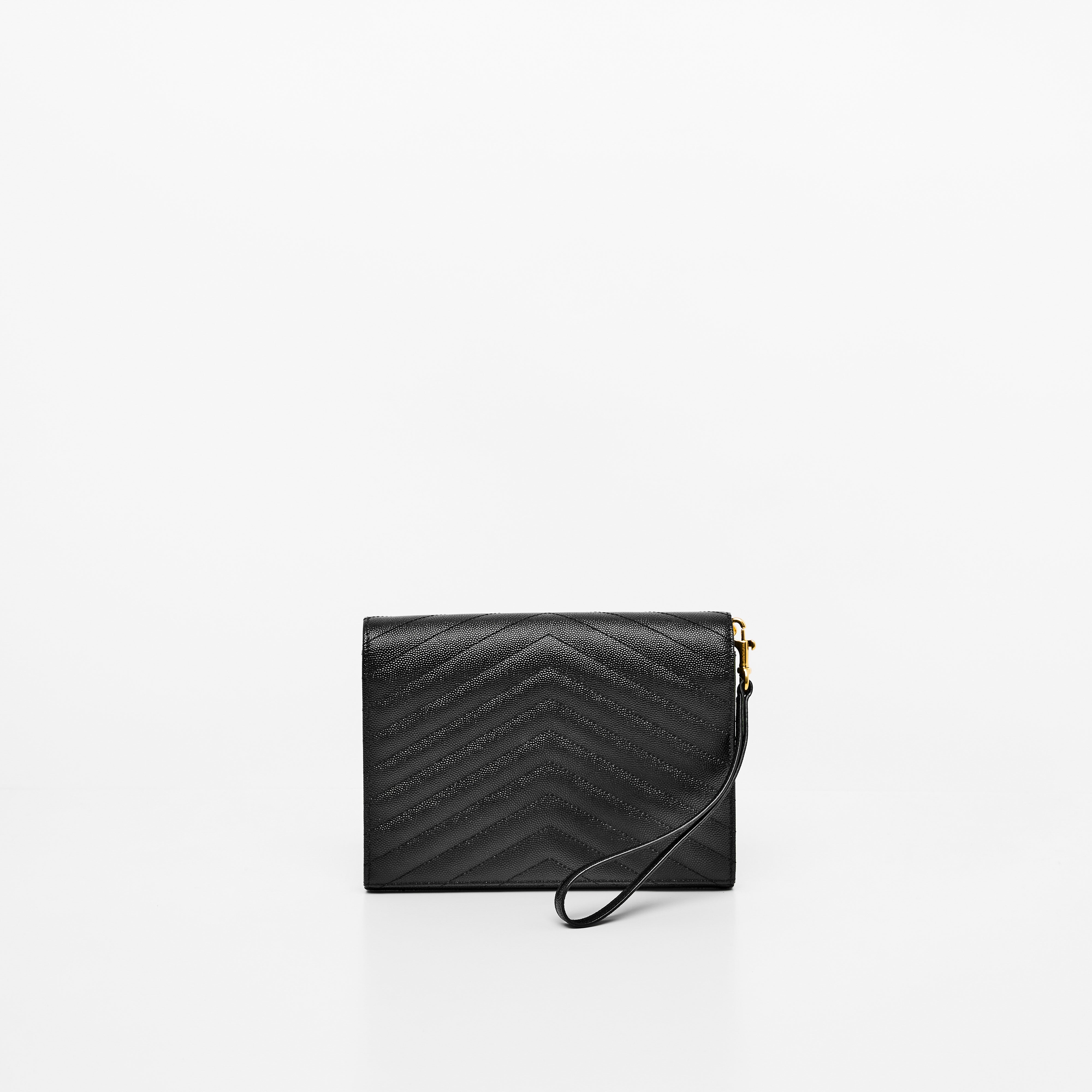 YSL  POUCH IN BLACK