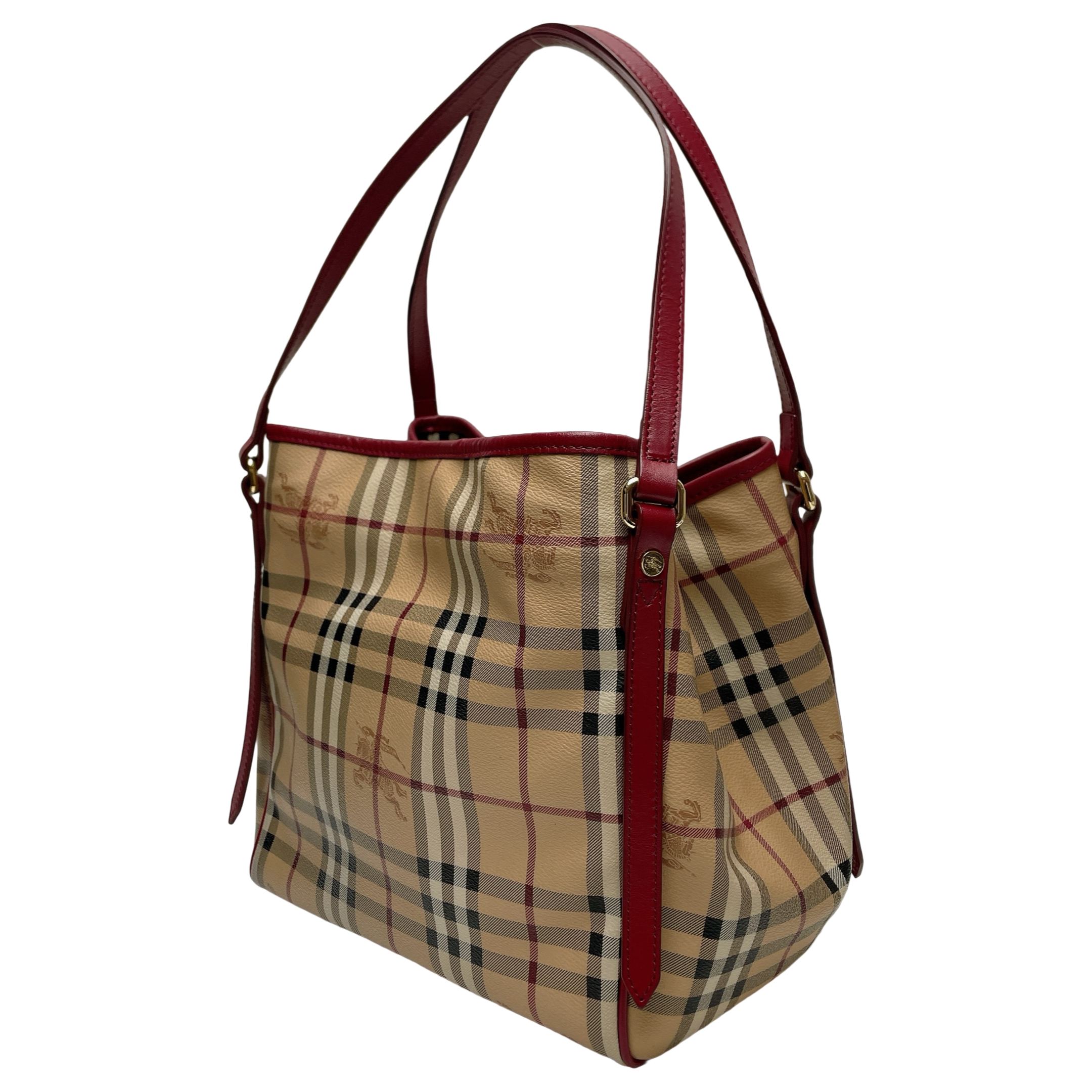 BURBERRY HAYMARKET CHECK CANTERBURY TOTE