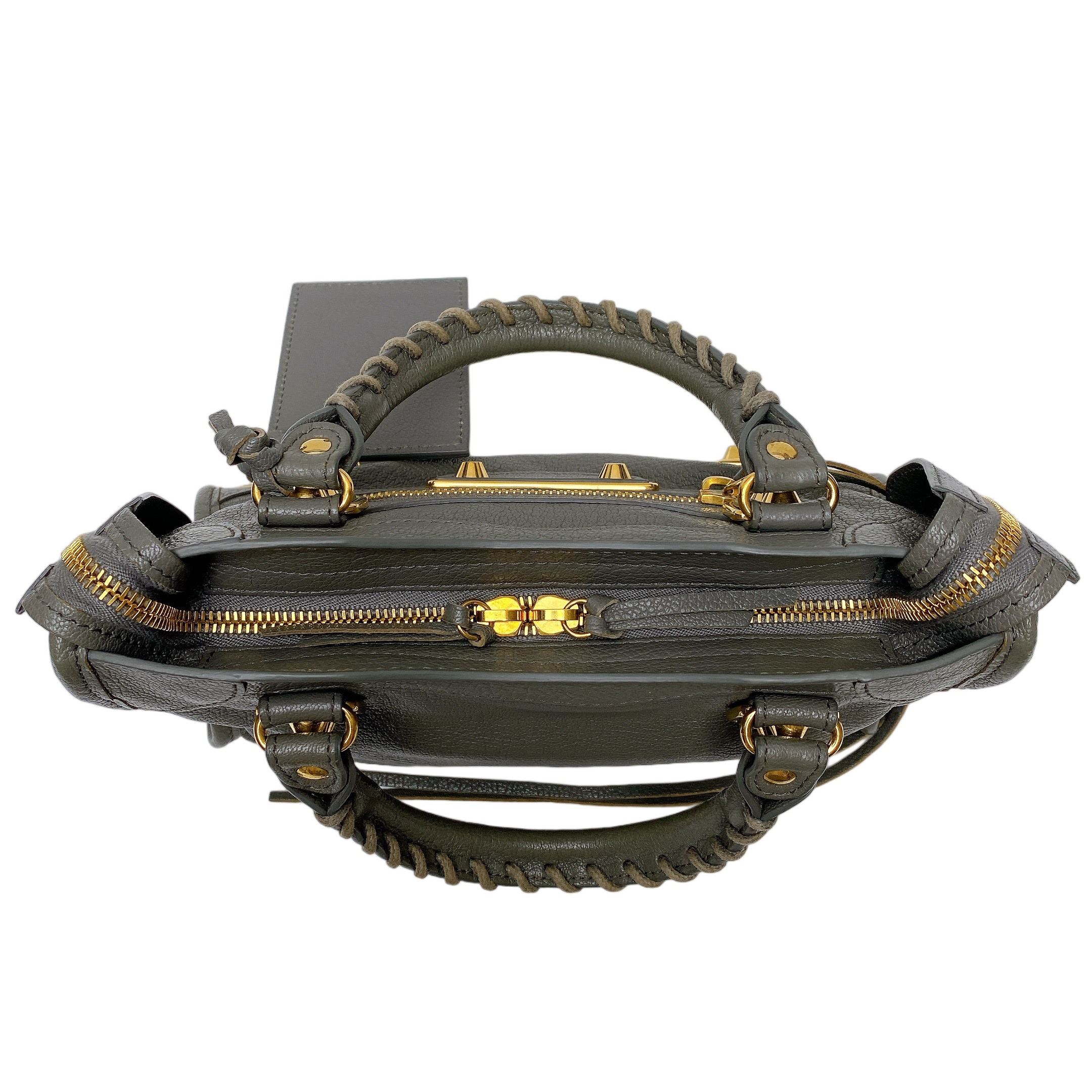 BALENCIAGA CITY MINI EDGE GREY