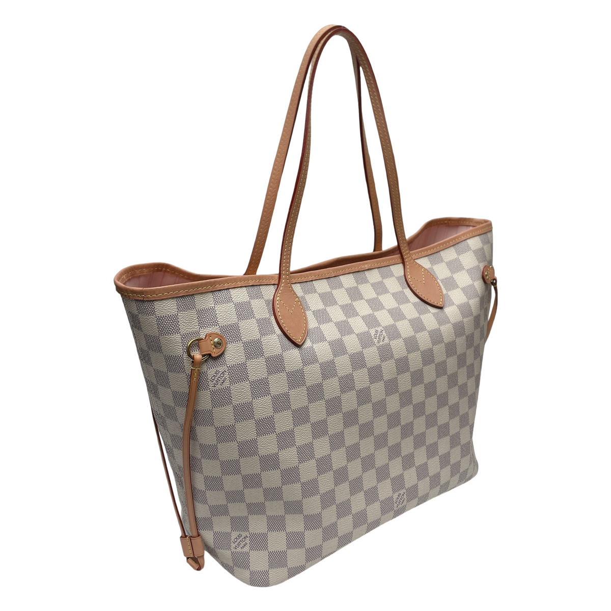 LV NEVERFULL DAMIER AZUR  MM