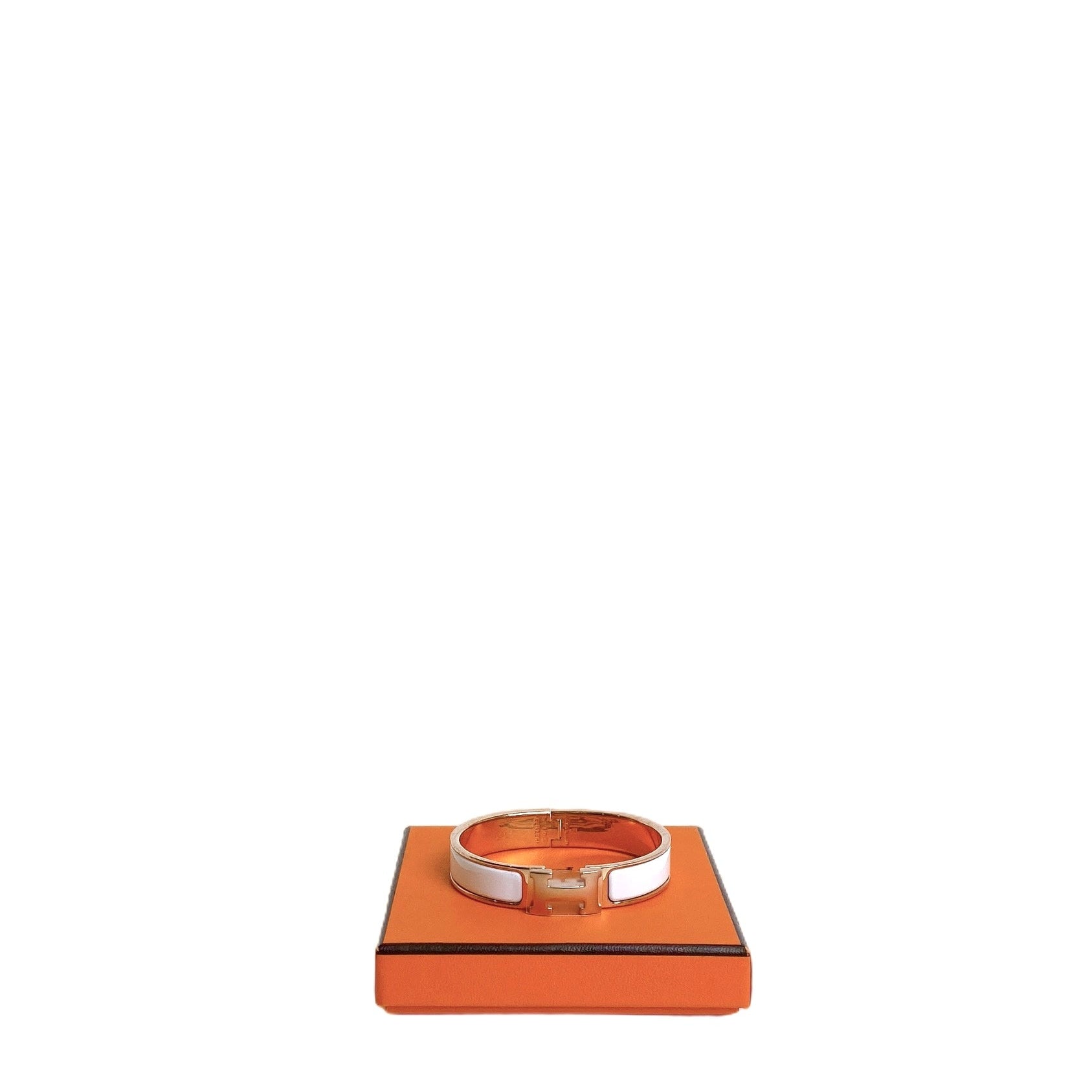 HERMES BRACELET WHITE RHW