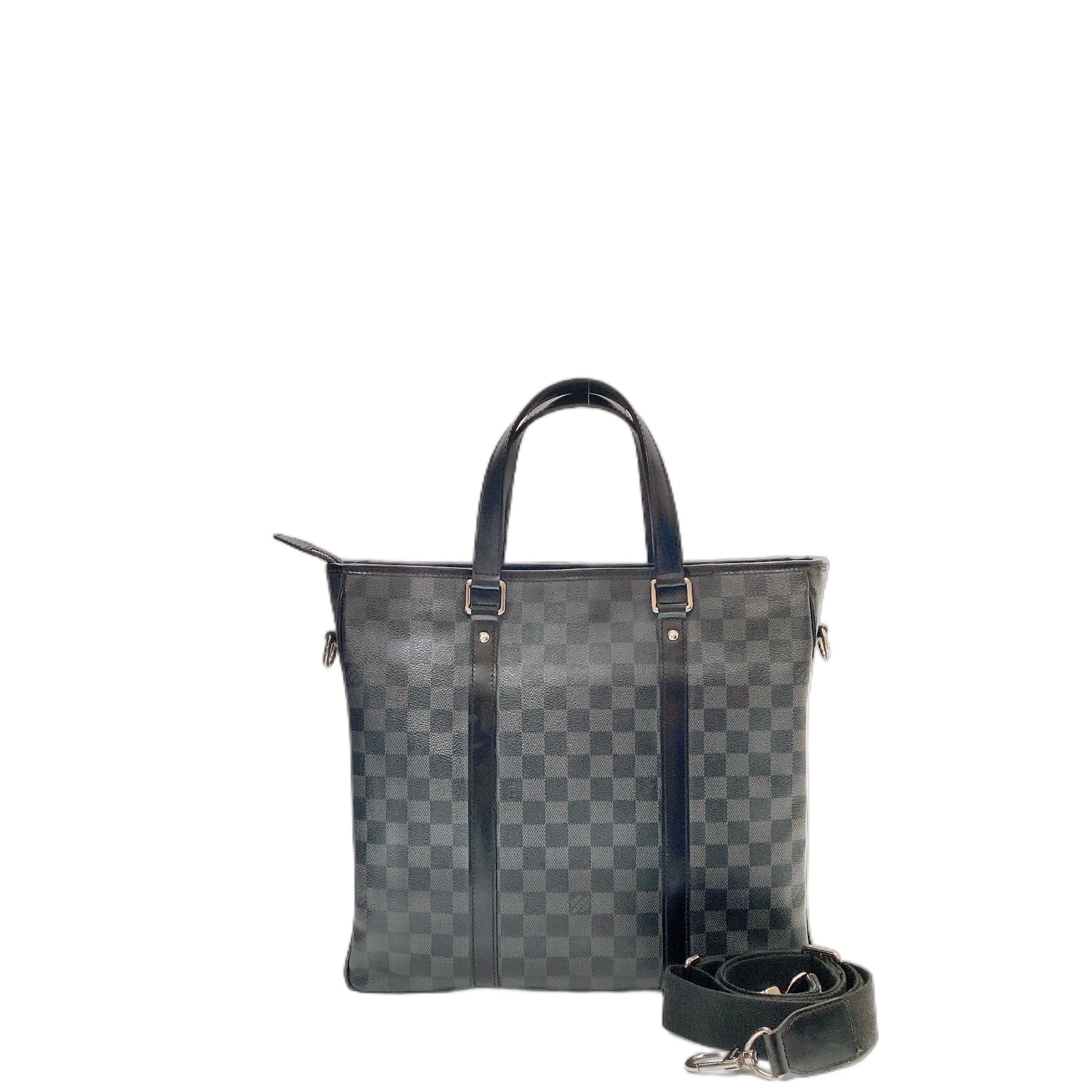 LV TADAO TOTE BAG DAMIER GRAPHITE