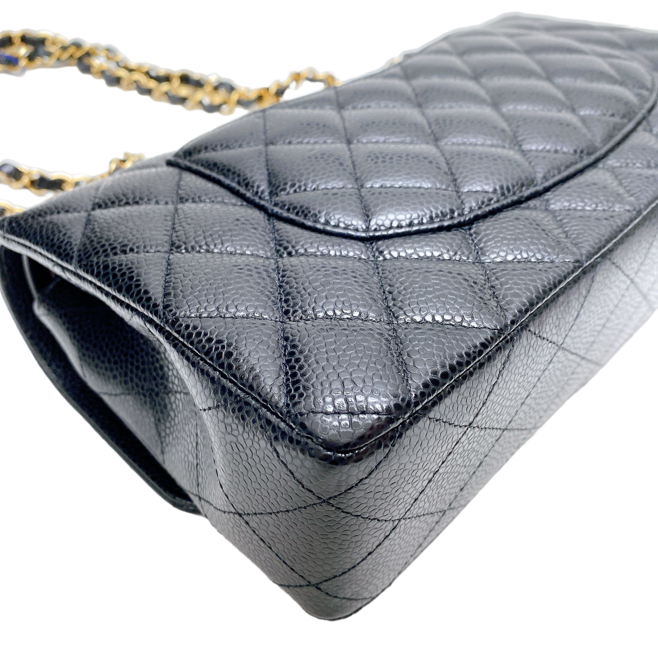 CHANEL CF MEDIUM IN CAVIAR GHW