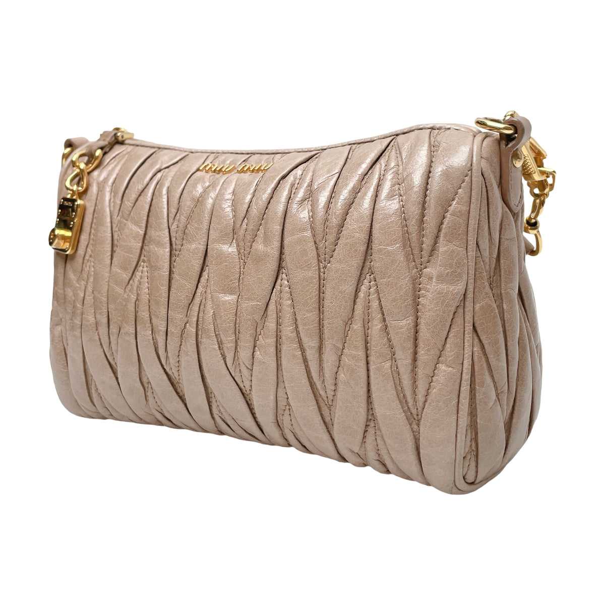 MIUMIU MATELASSÉ LUX SHOULDER BAG