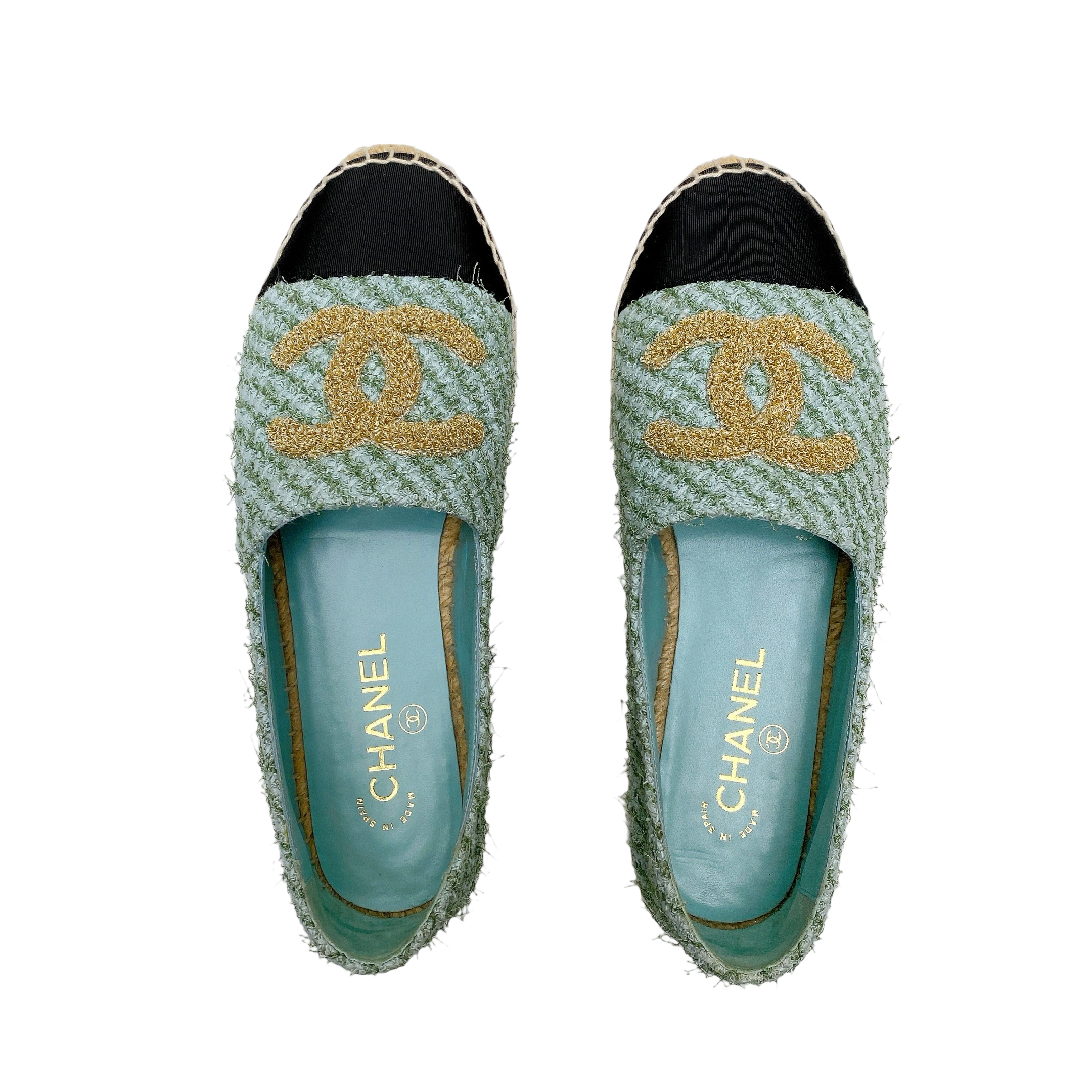 CHANEL TWEED ESPADRILLES