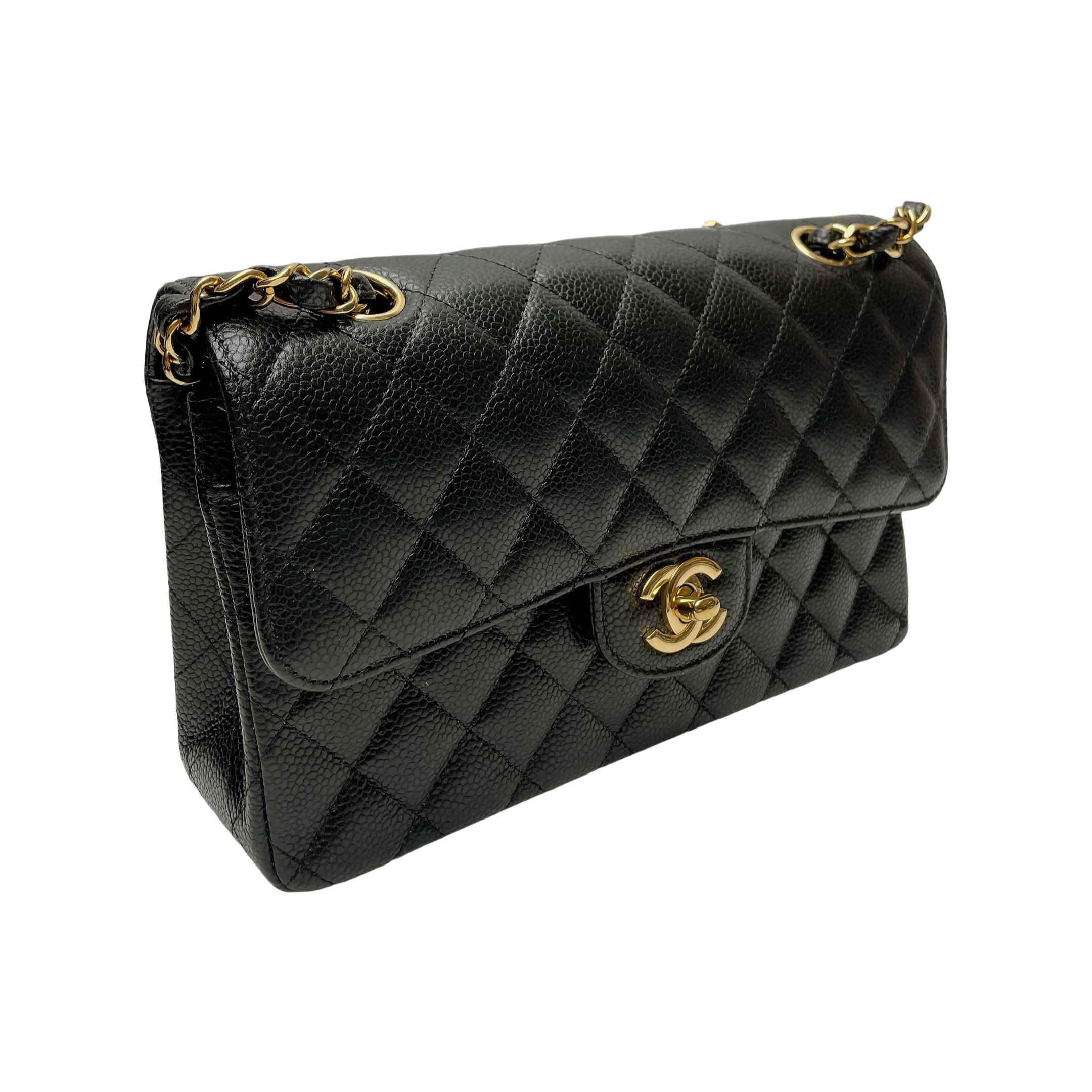 CHANEL CF SMALL IN GHW