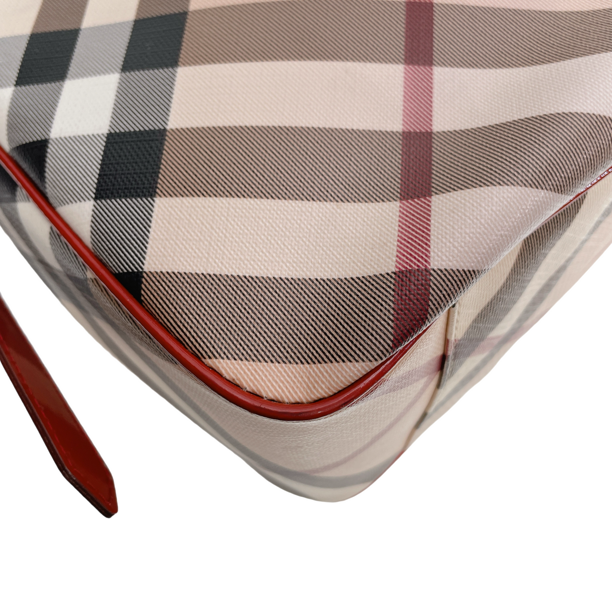 BURBERRY NOVA CHECK HOBO BAG