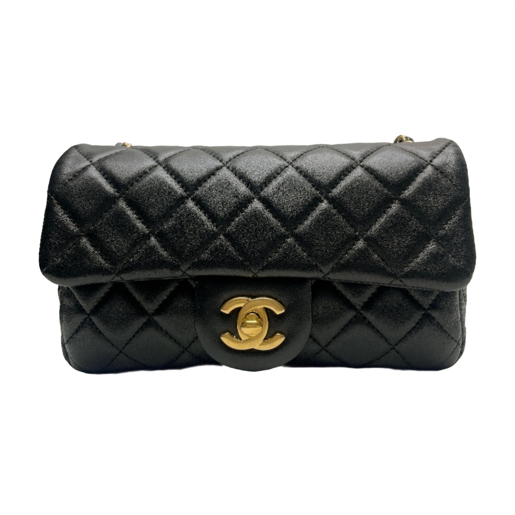 CHANEL RECTANGULAR PEARL CRUSH