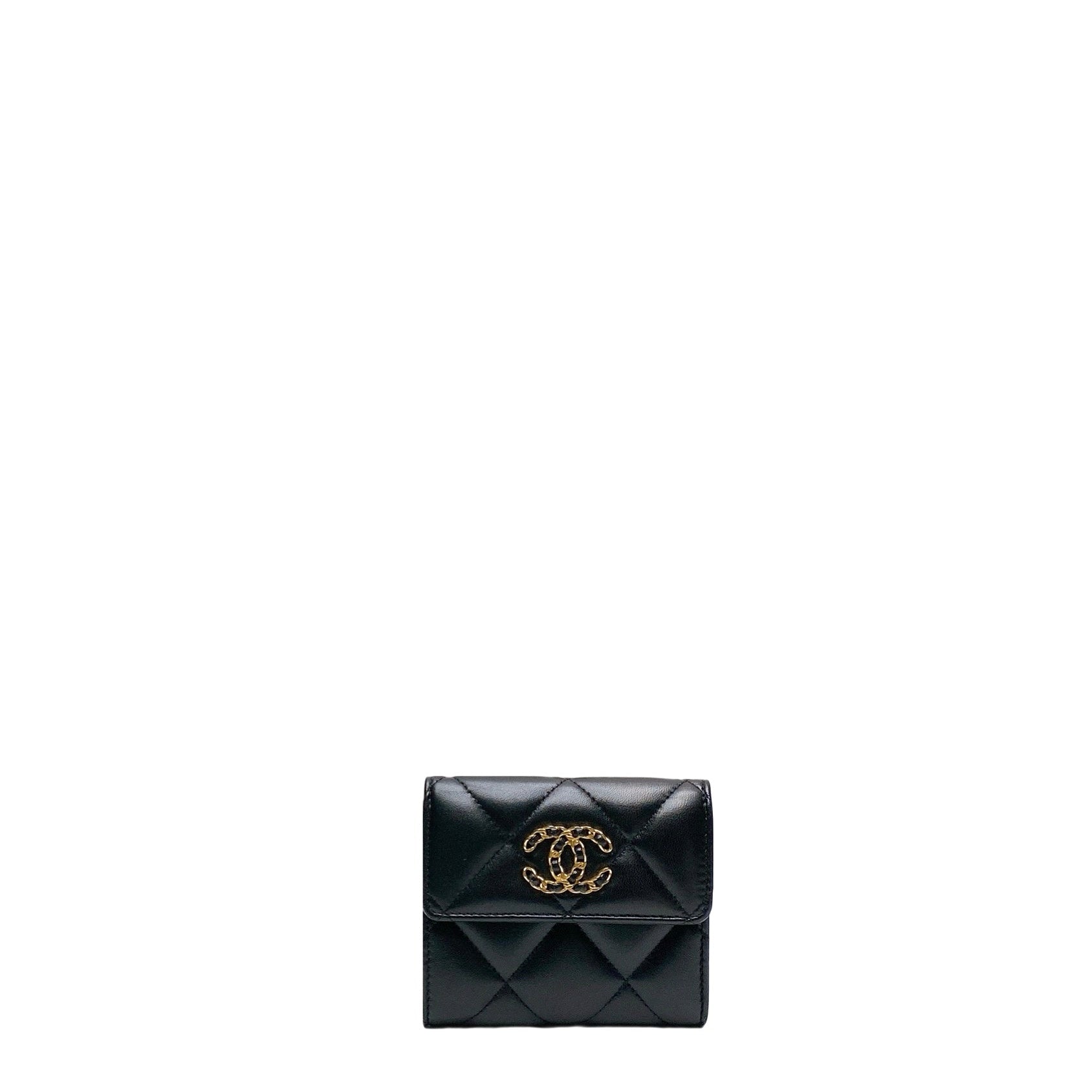 CHANEL 19 FLAP SHORT WALLET