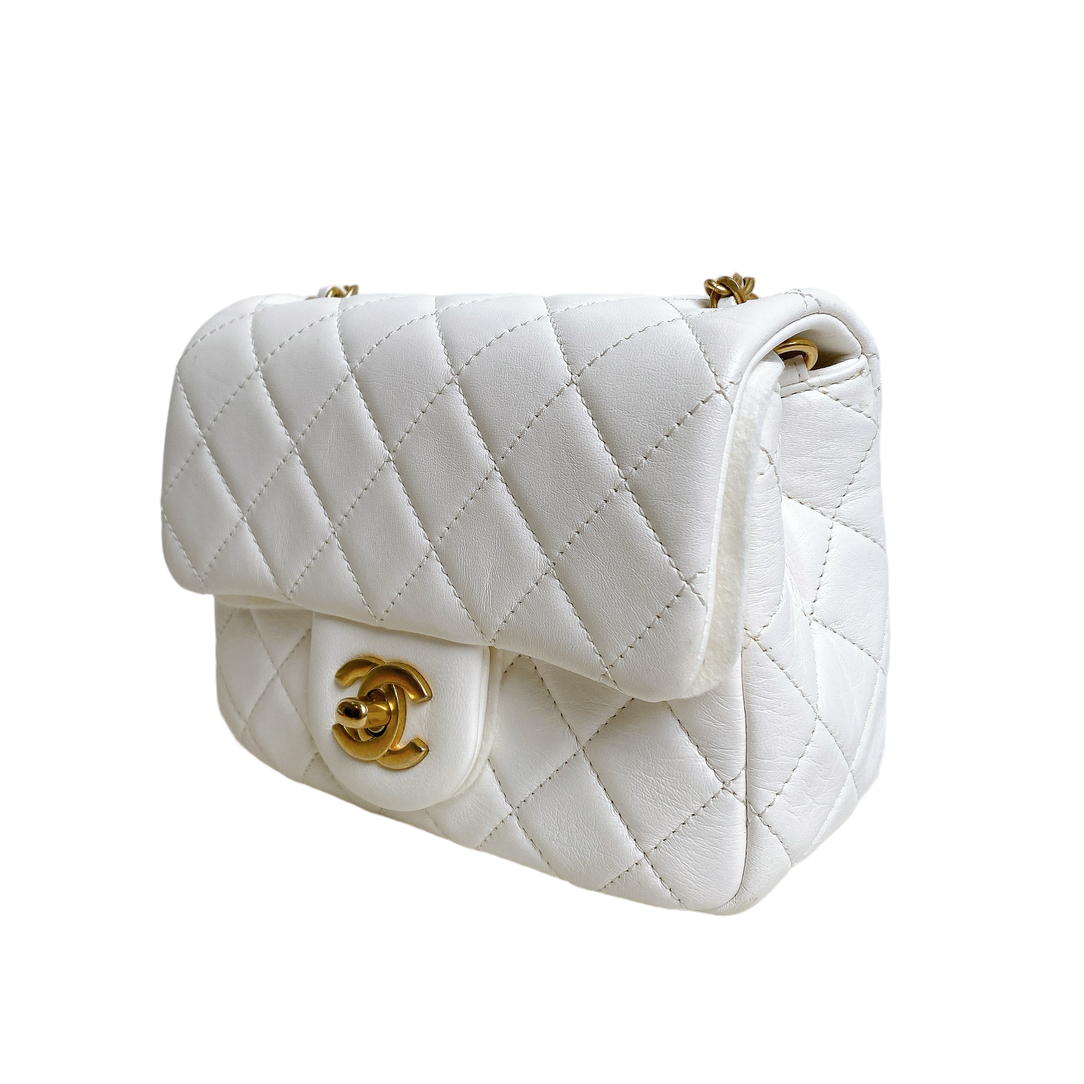 CHANEL MINI SQUARE PEARL CRUSH