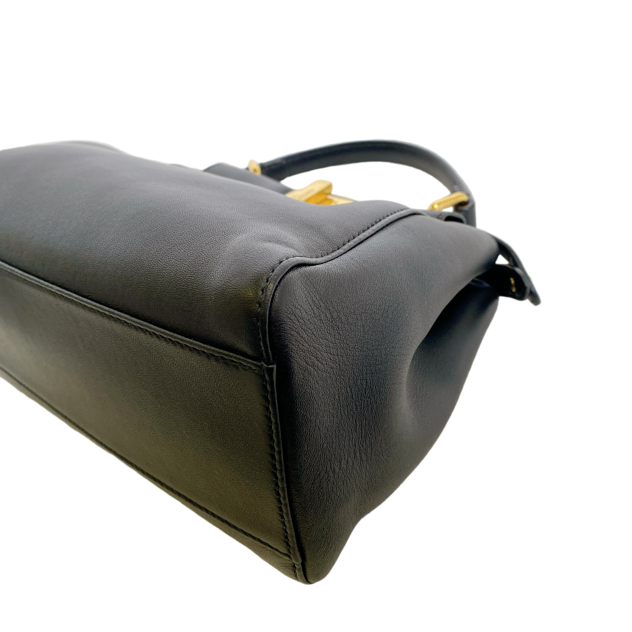 FENDI PEEKABOO MINI IN BLACK