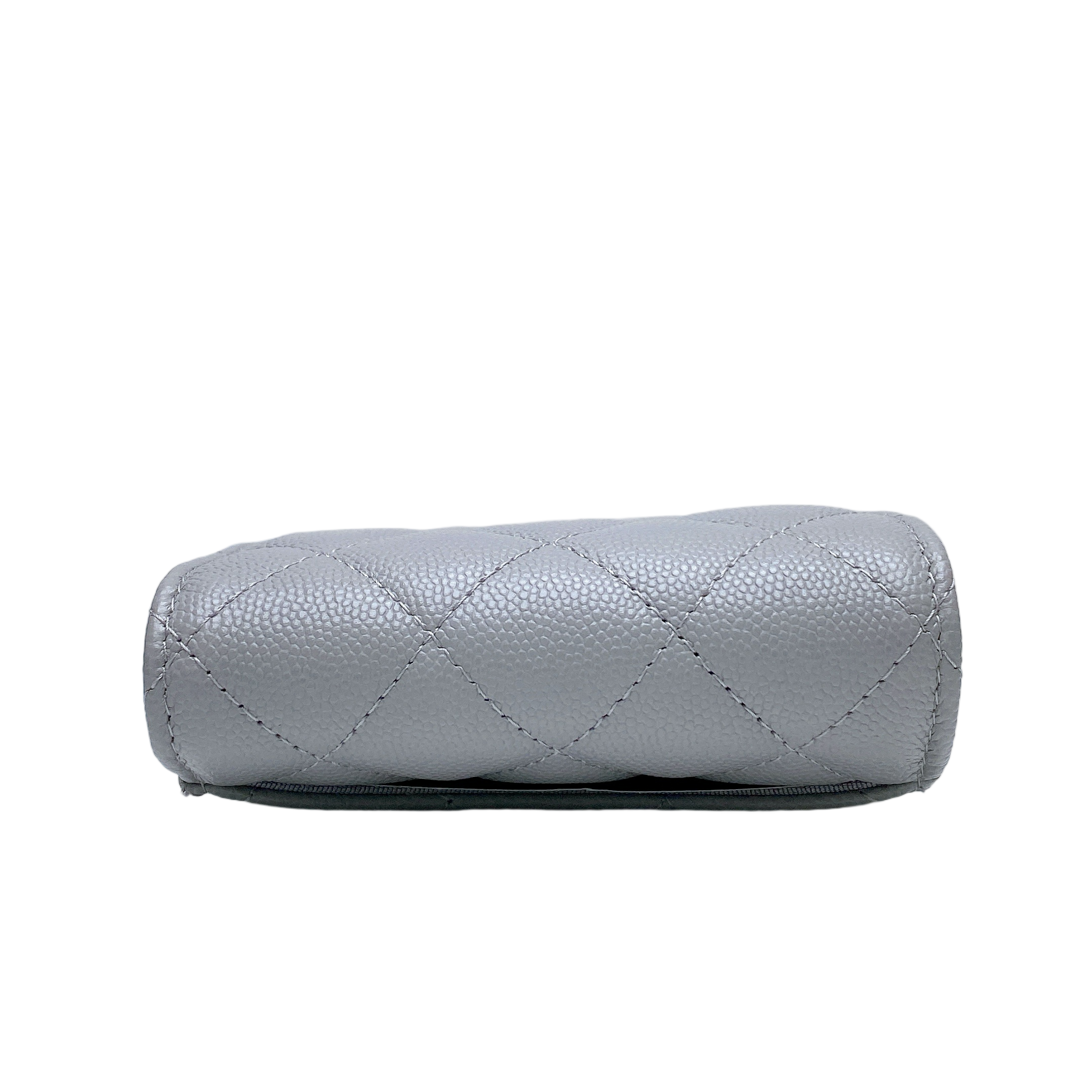 CHANEL SHORT WALLET IN GREY
