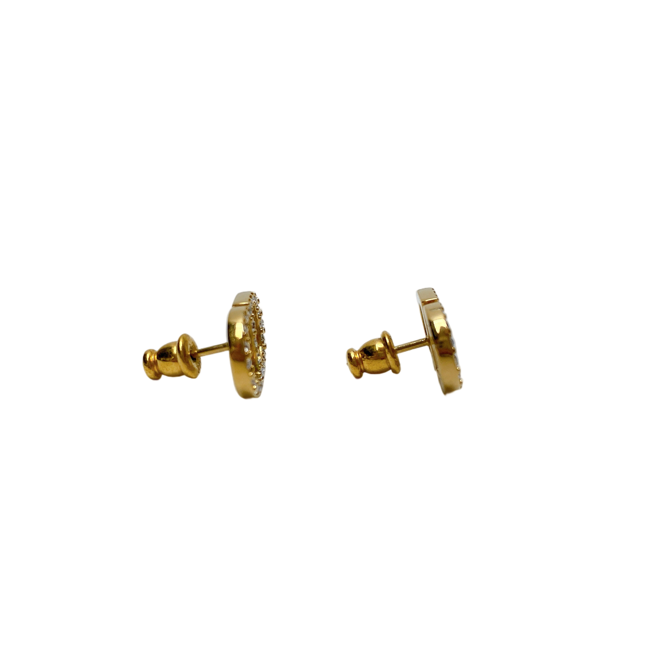 DIOR CD STUD EARRING