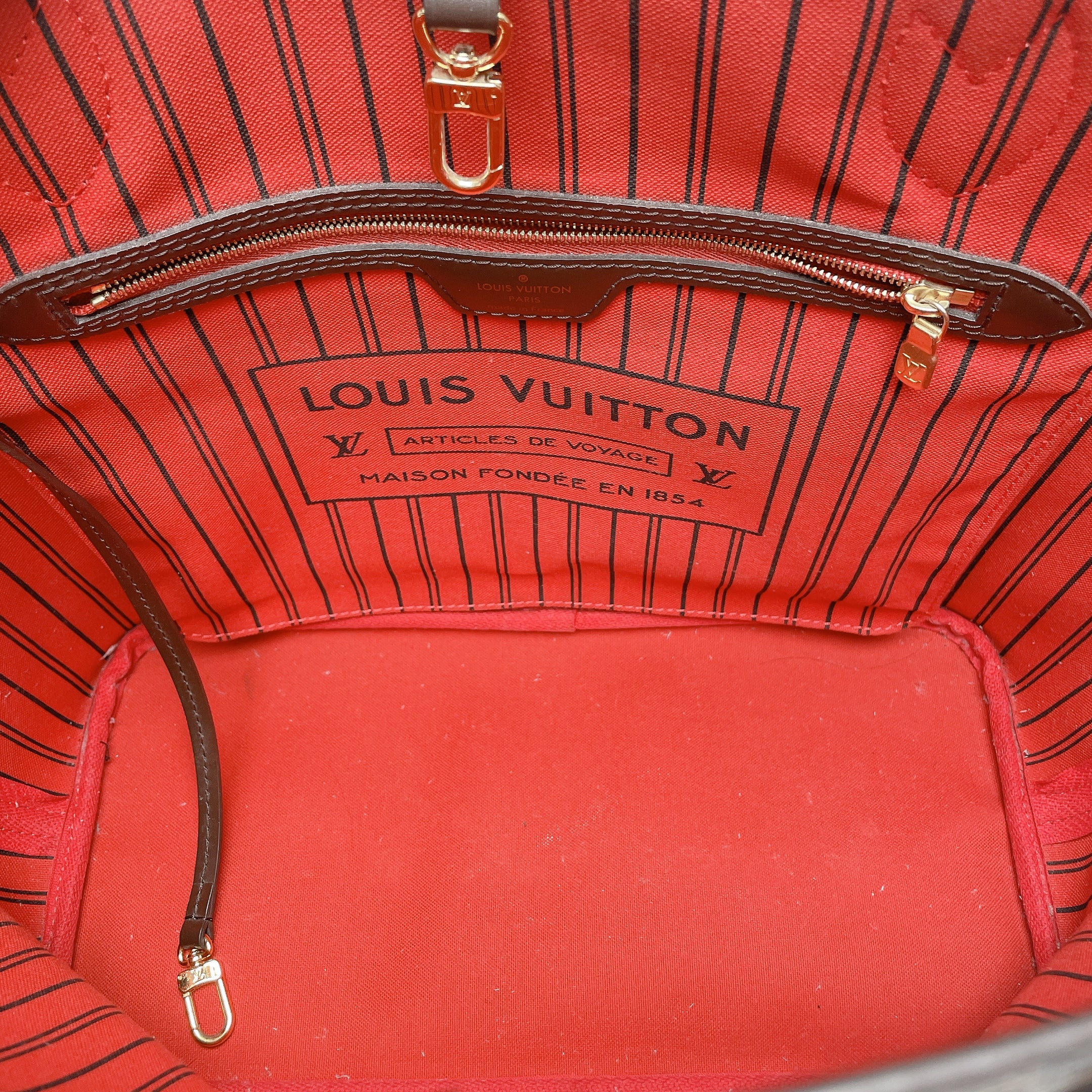 LV NEVERFULL DAMIER MM