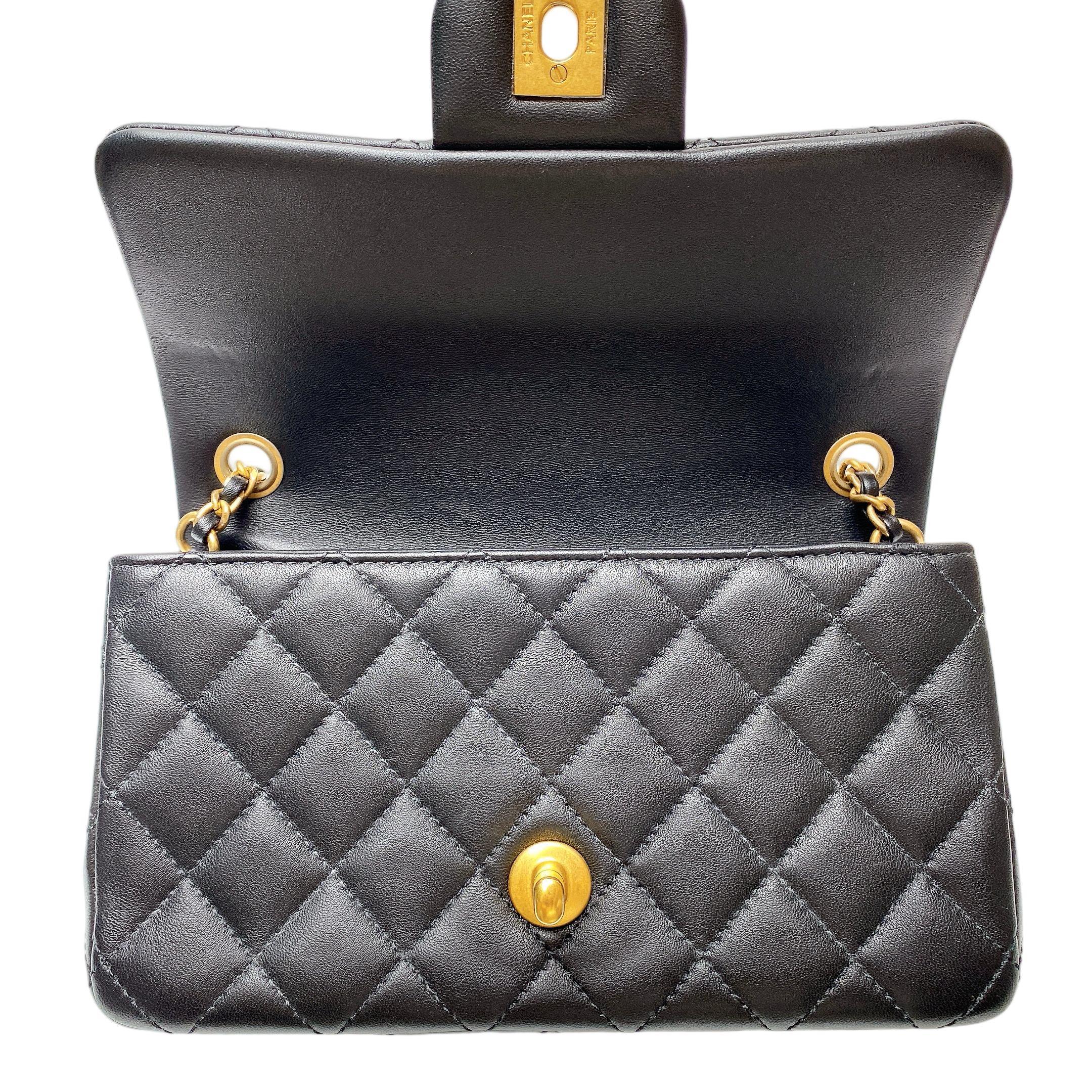 CHANEL CF MINI RECTANGULAR PEARL CRUSH