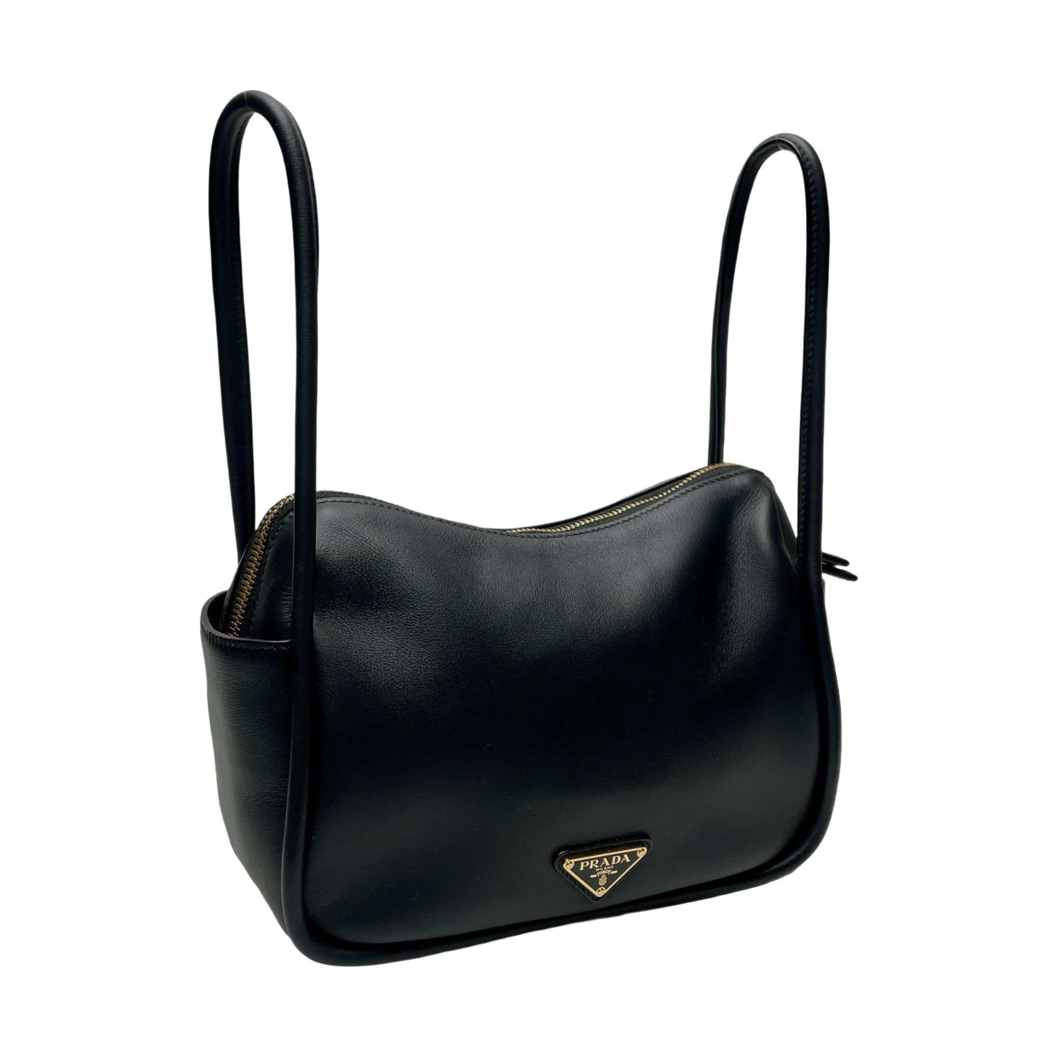 PRADA DARLING LEATHER HANDBAG