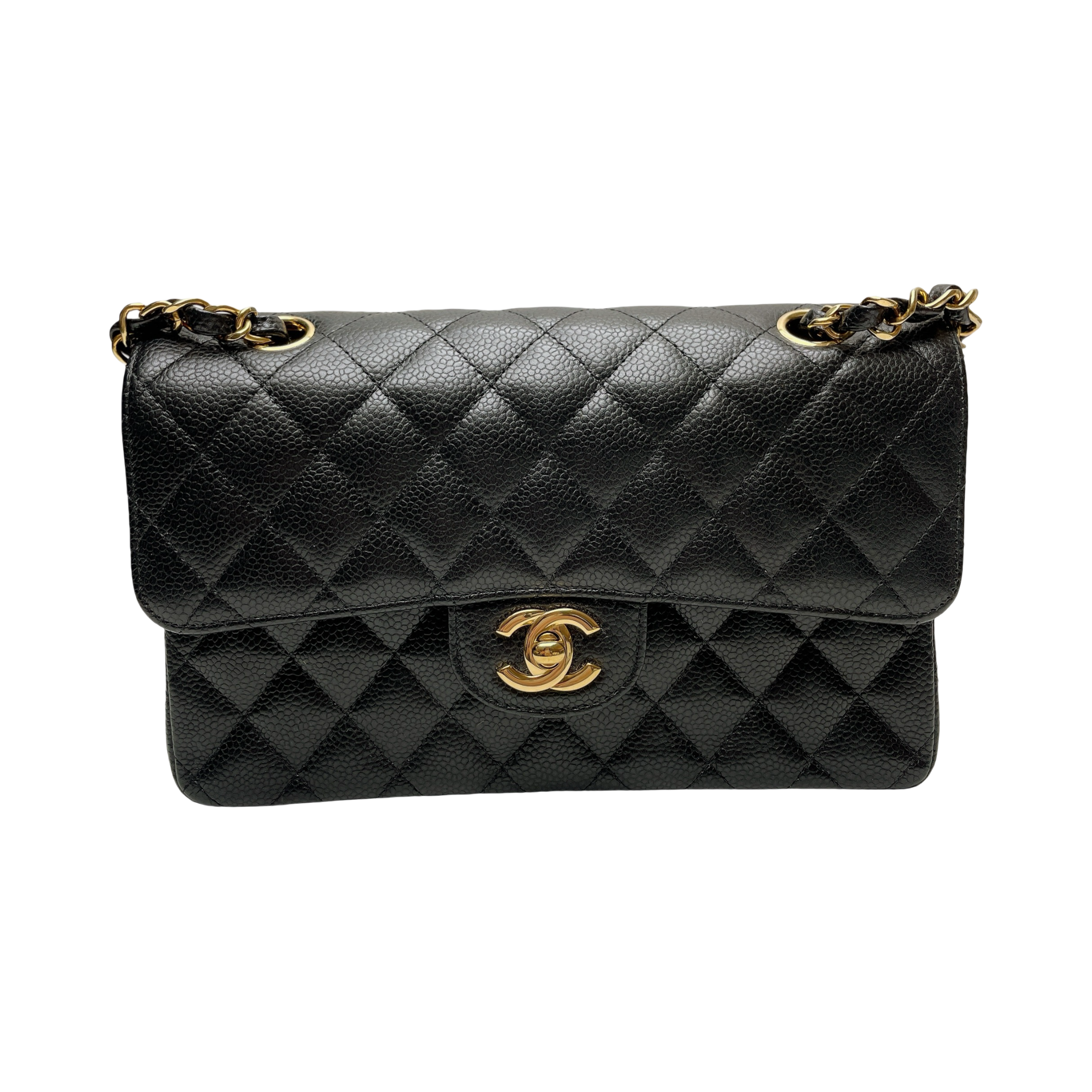 CHANEL CF SMALL IN GHW