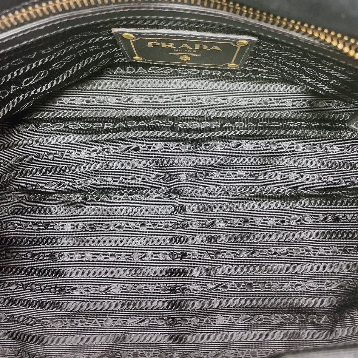 PRADA TESSUTO GAUFRE SATCHEL