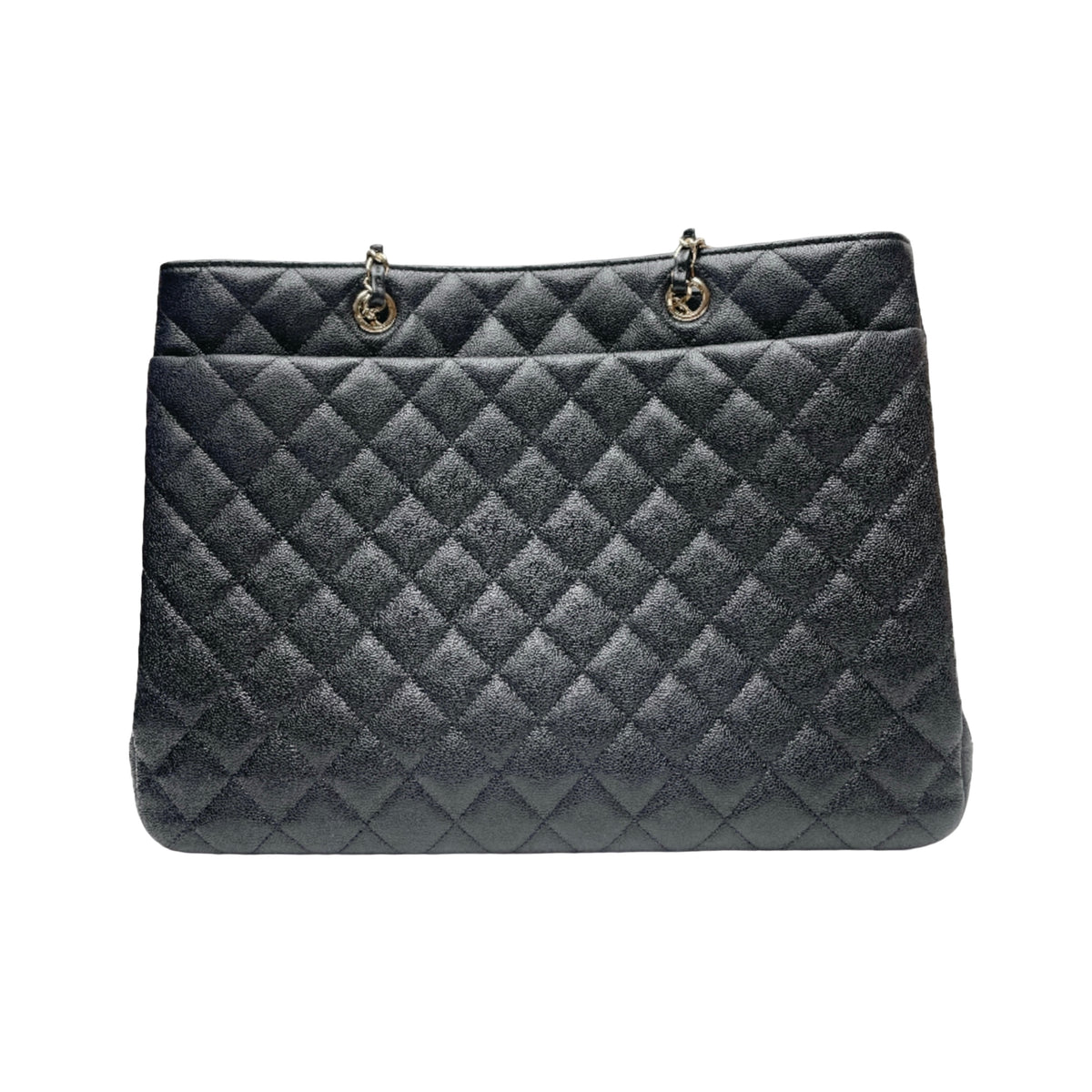 CHANEL GRAND SHOPPING TOTE IN GHW