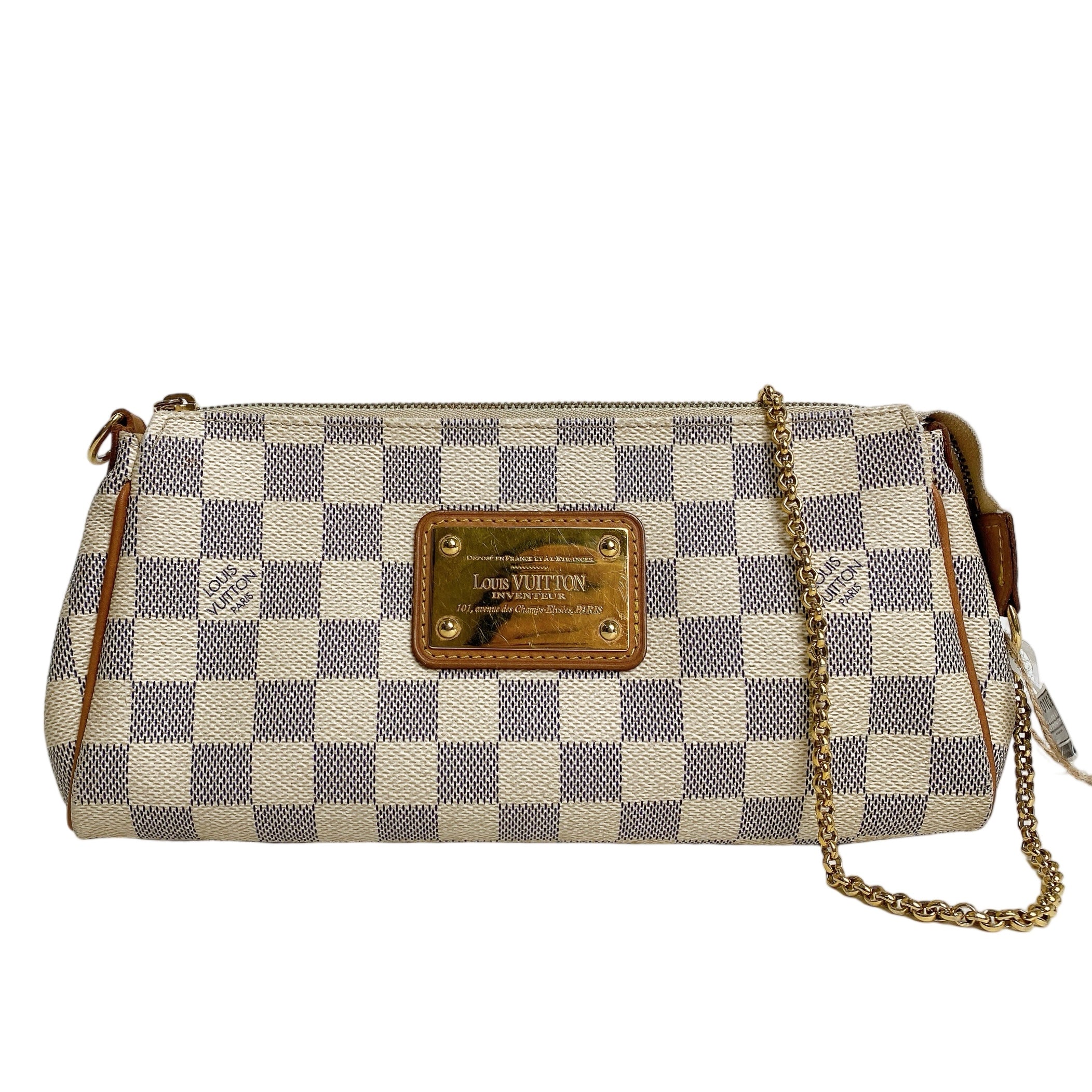 LV DAMIER AZUR EVA CLUTCH