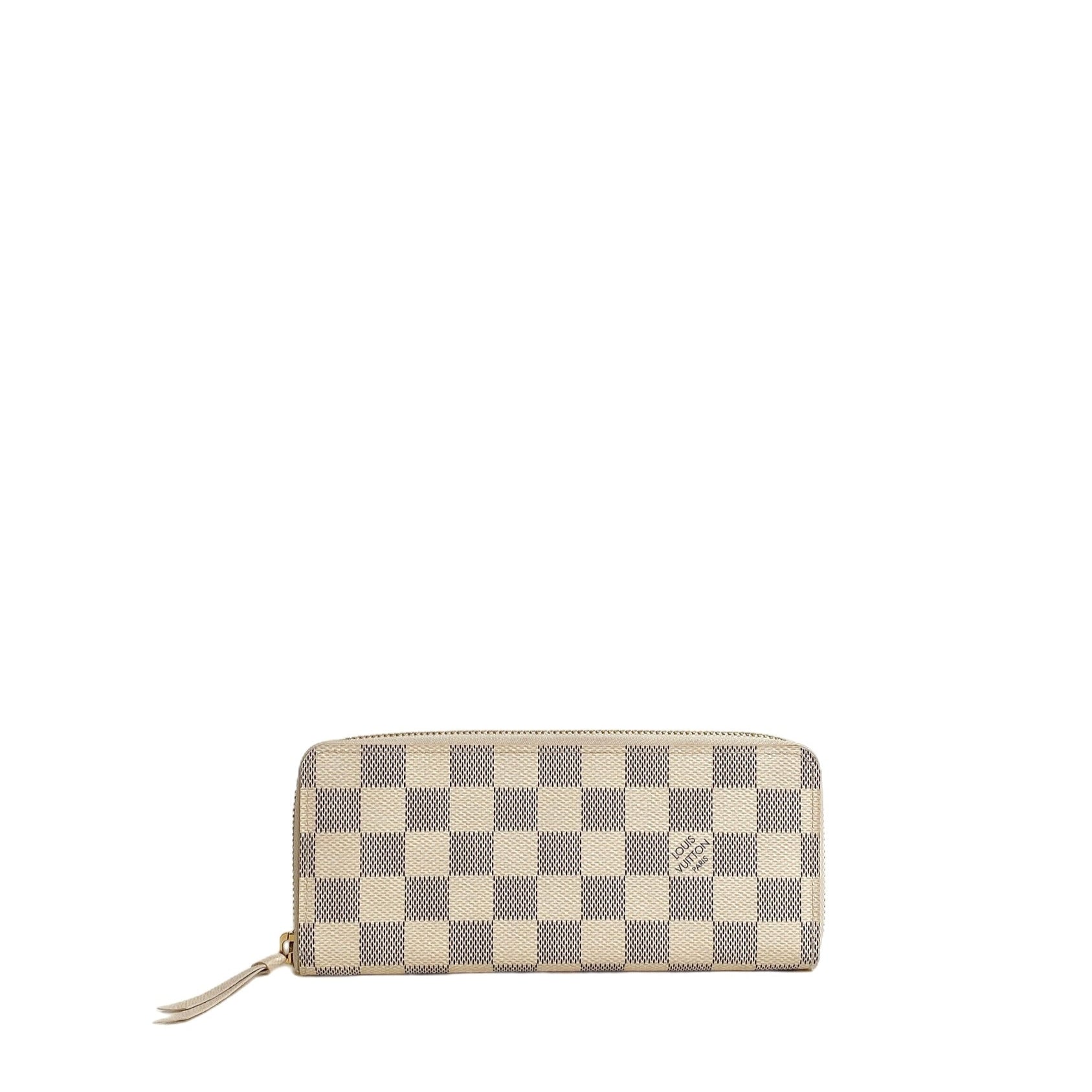 LV ZIPPY WALLET DAMIER AZUR