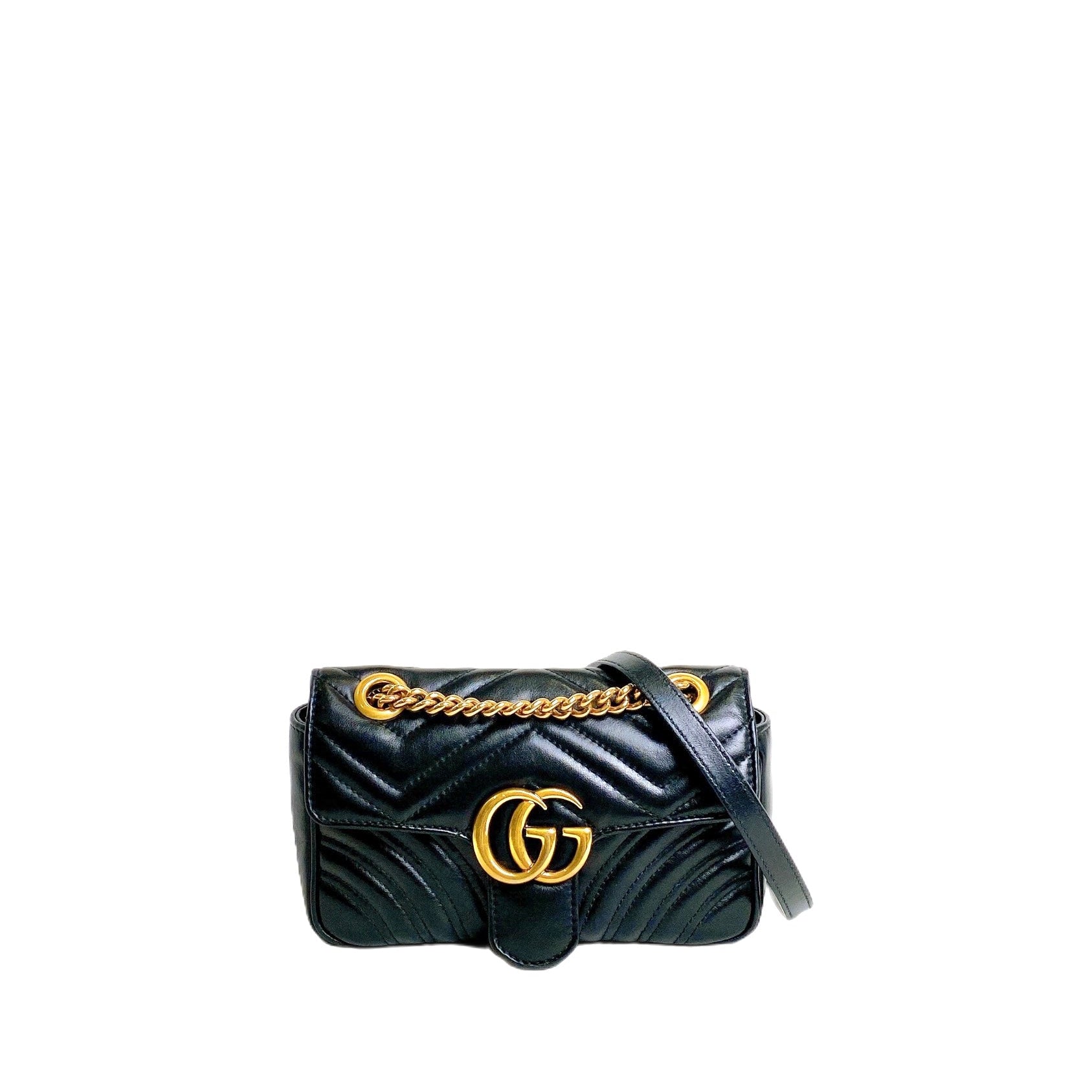 GUCCI MARMONT MINI IN BLACK