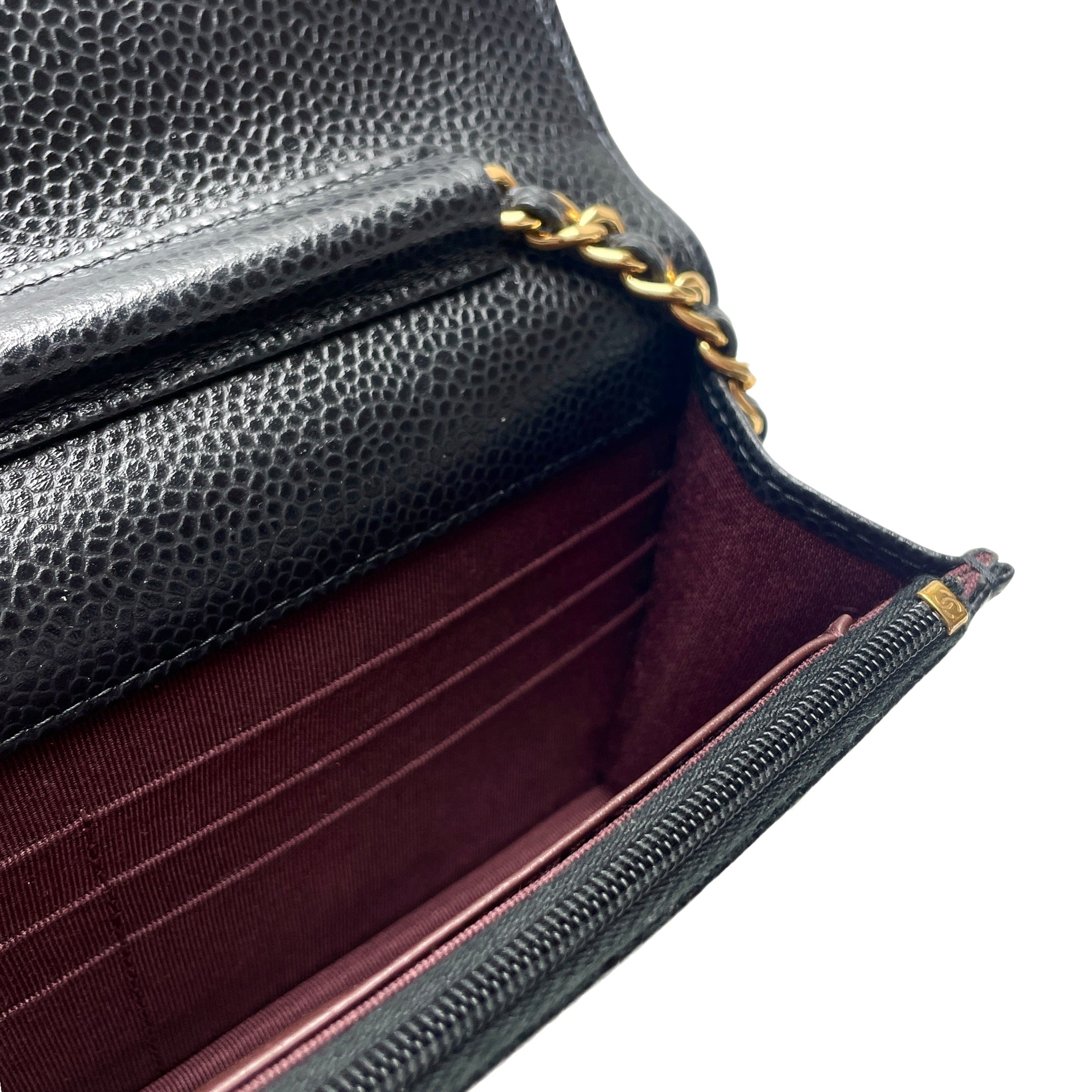 CHANEL WALLET ON CHAIN IN GHW