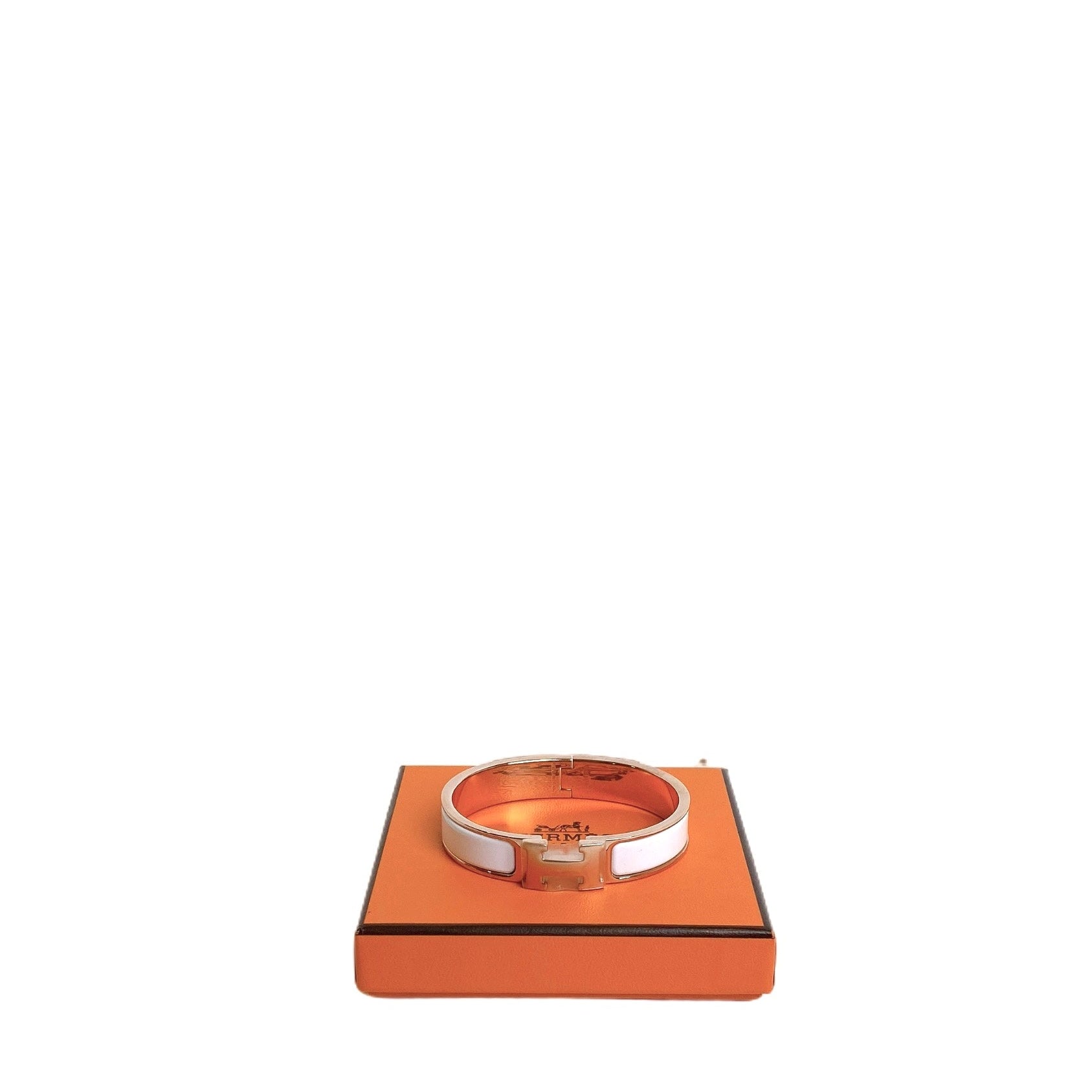 HERMES BRACELET WHITE RHW