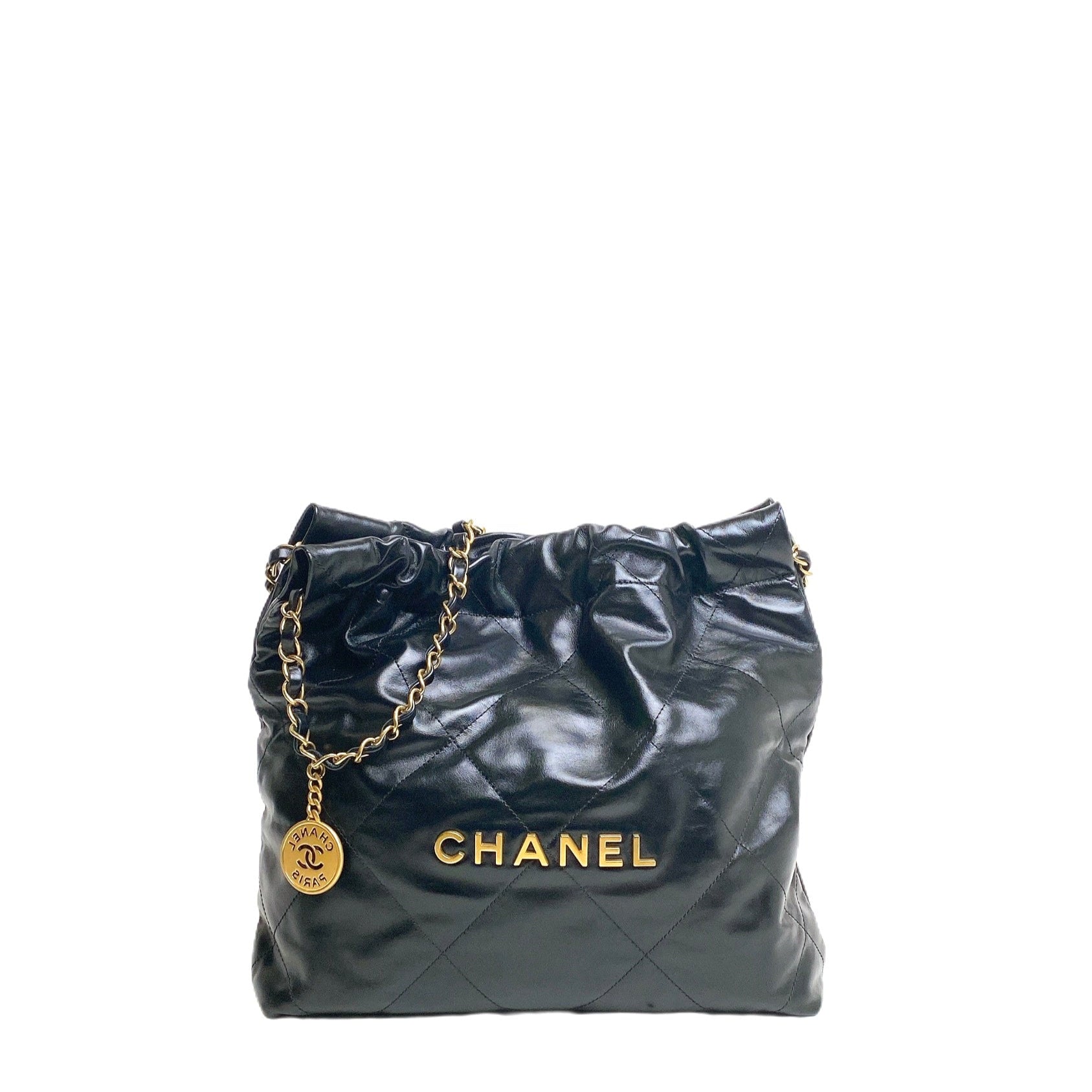 CHANEL 22 SMALL IN BLACK