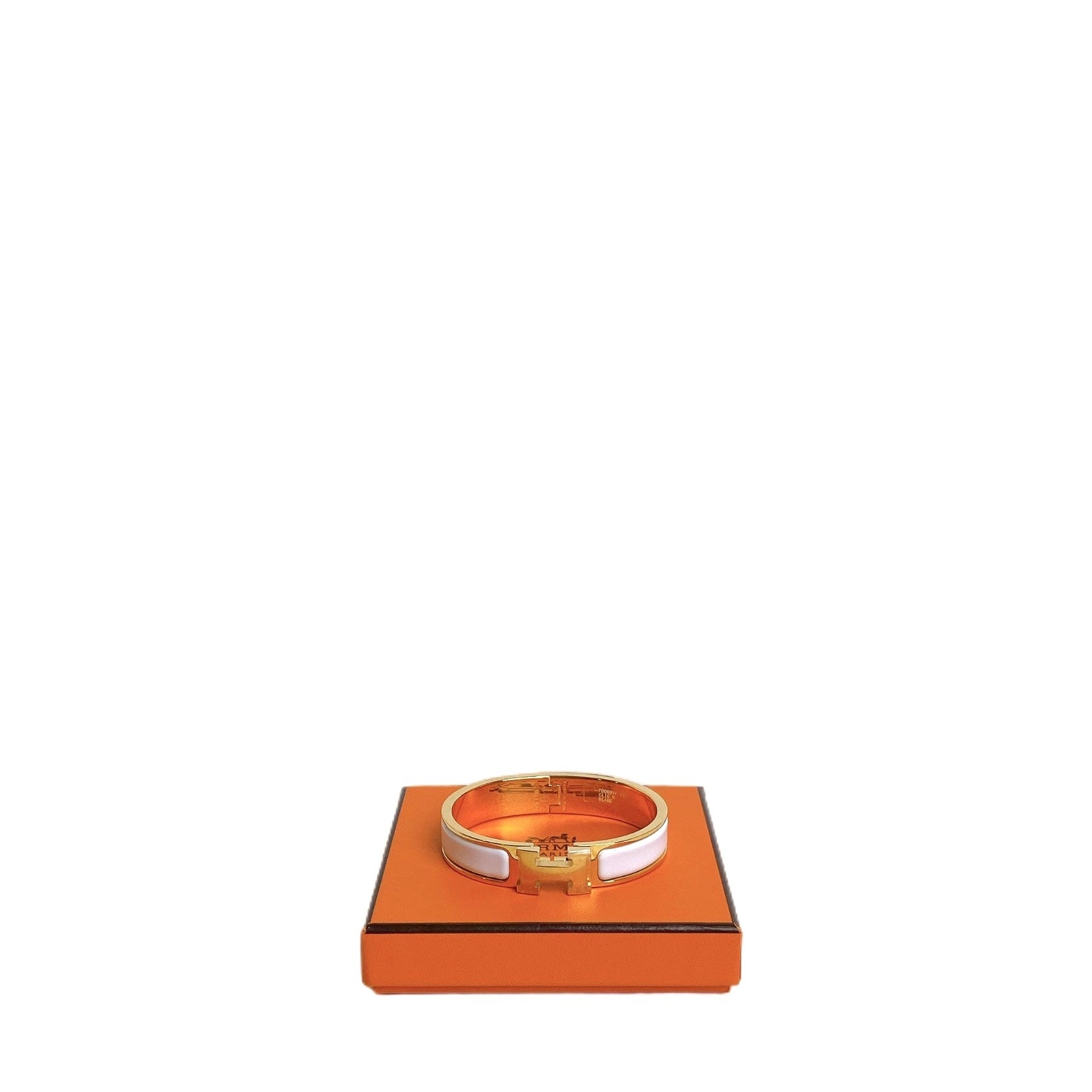 HERMEA BRACELET WHITE GHW