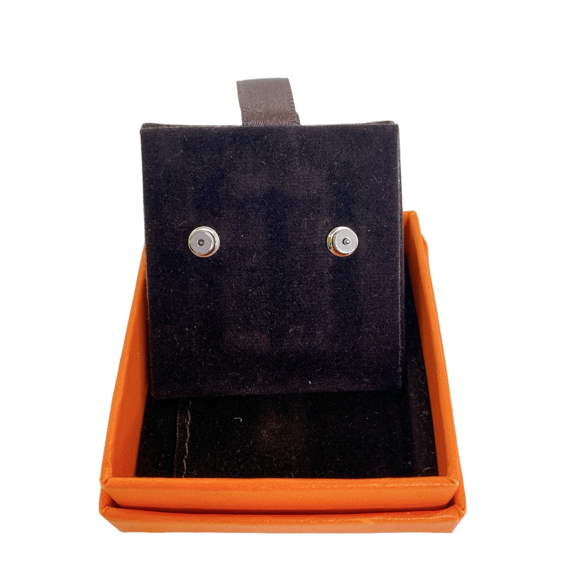 HERMES EARRING POP H IN PINK