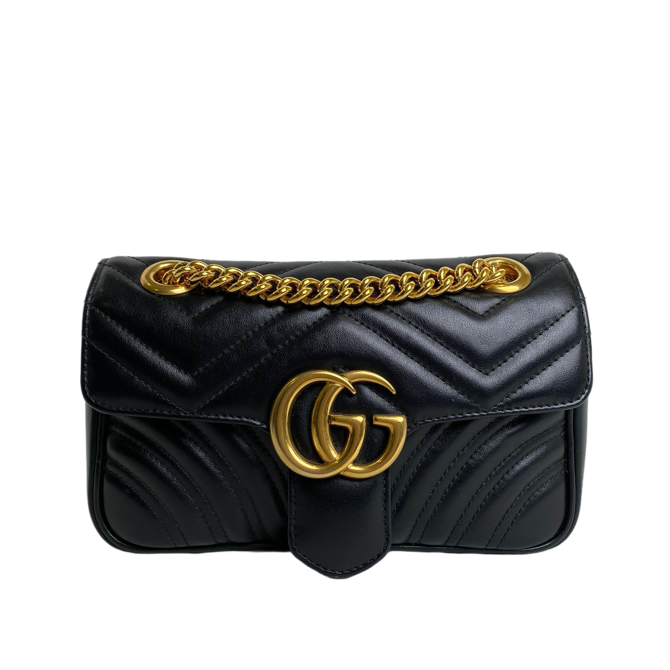 GUCCI MARMONT MINI IN BLACK