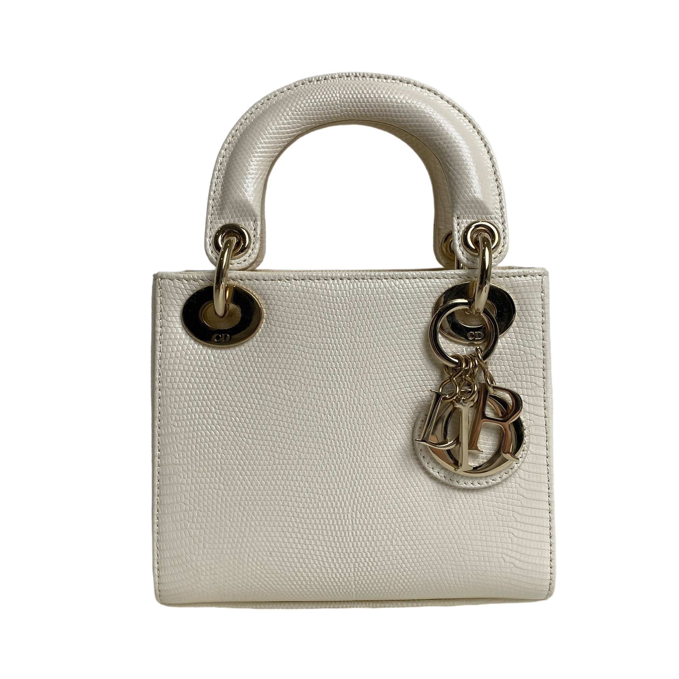 LADY DIOR MINI LIZARD LEATHER