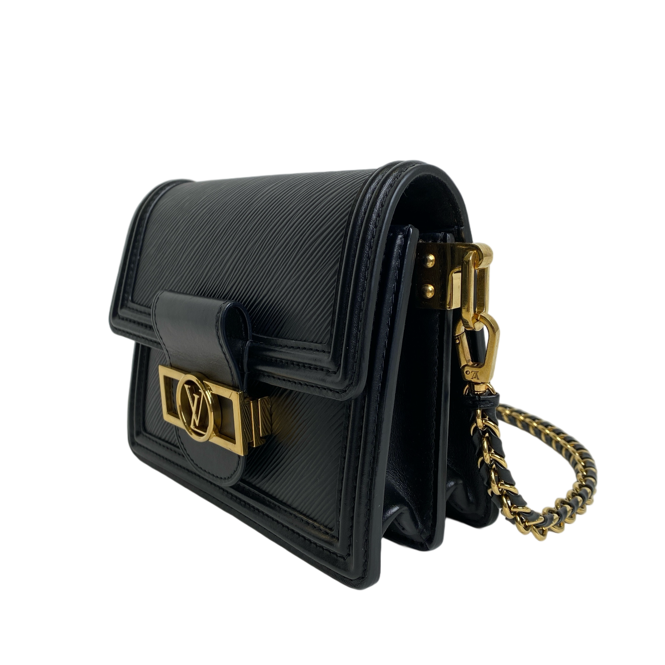 LV DAUPHINE EPI MINI IN BLACK