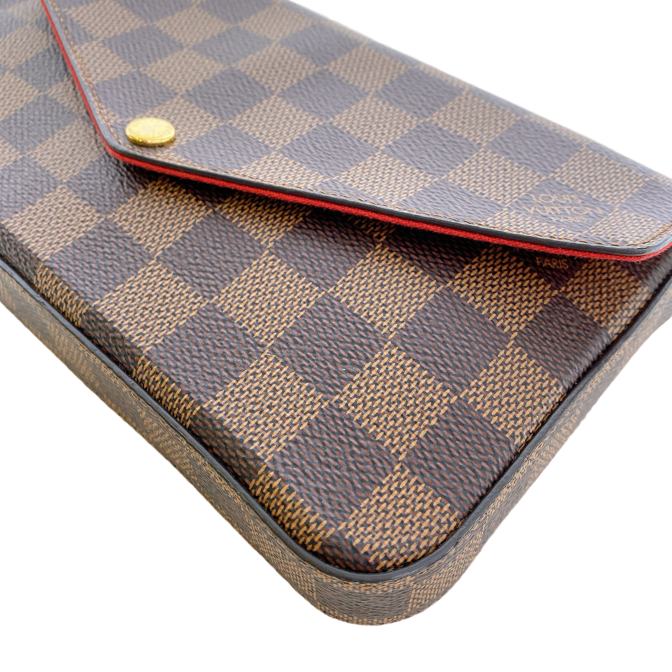 LV FELICIE POCHETTE IN DAMIER EBENE