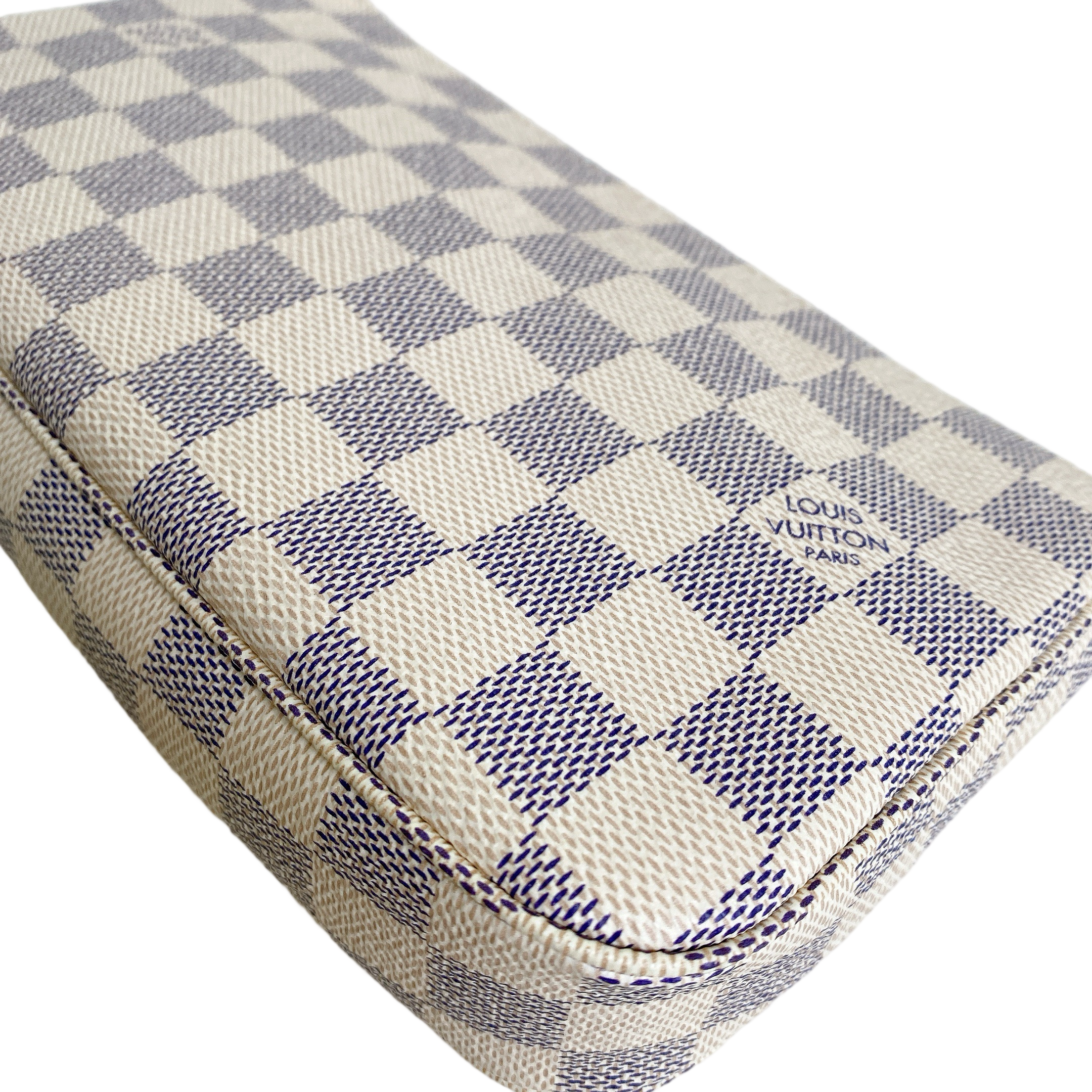 LV POCHETTE ACCESSORIES DAMIER AZUR
